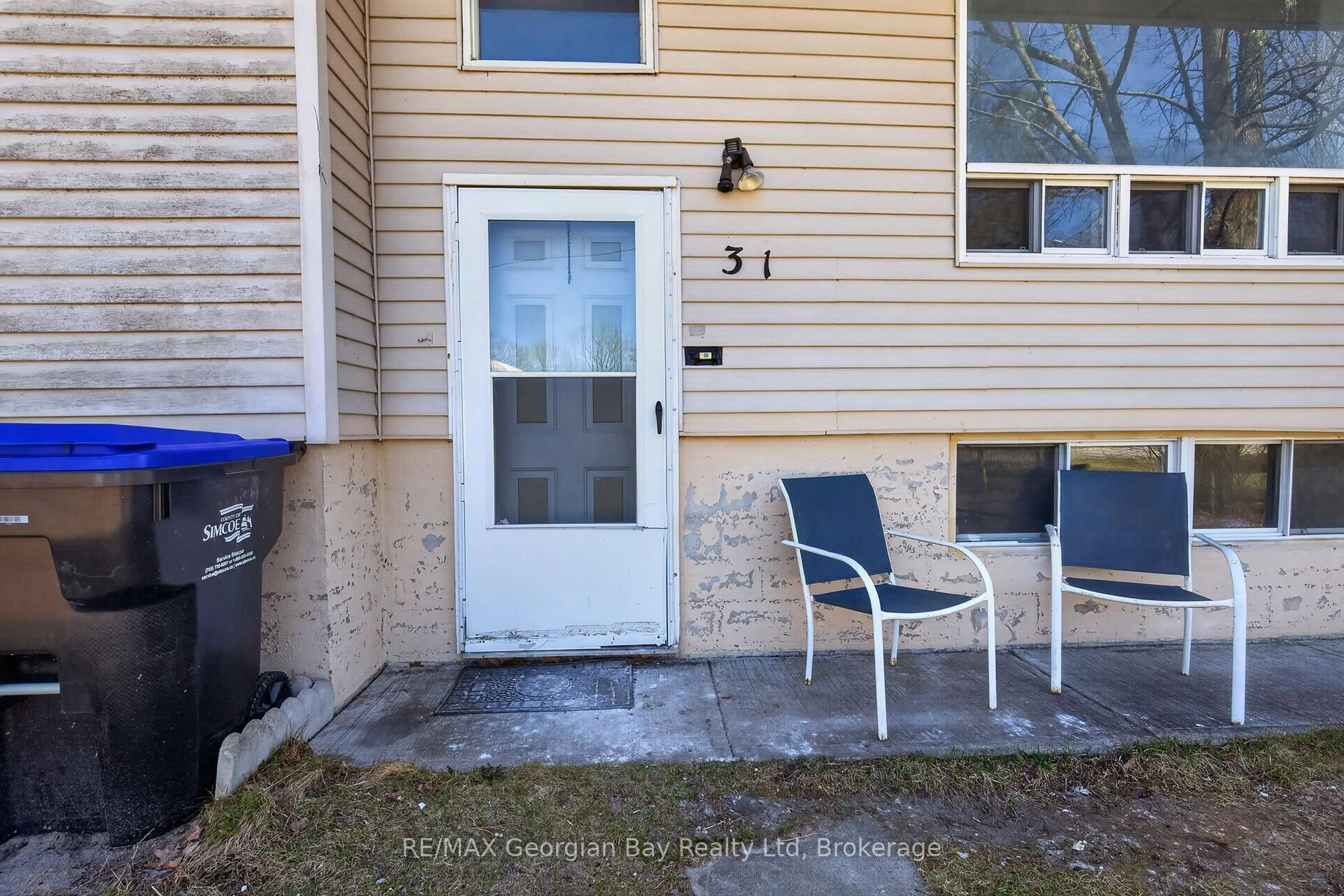 Patio, water/lake/river/ocean view for 31 Becketts Sdrd, Tay Ontario L0K 2C0