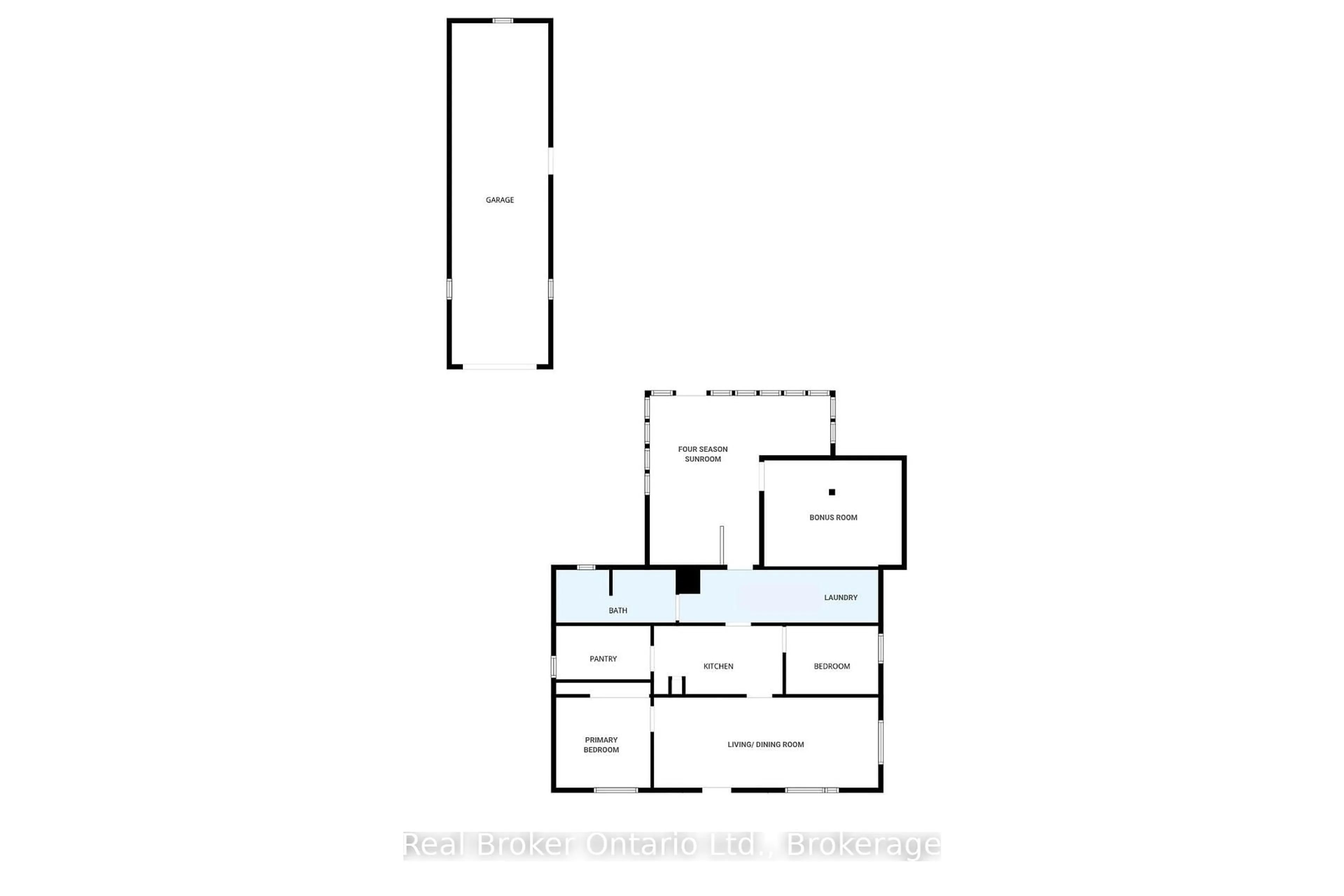 Floor plan for 156 Silver Birch Cres, Tay Ontario L0K 1R0