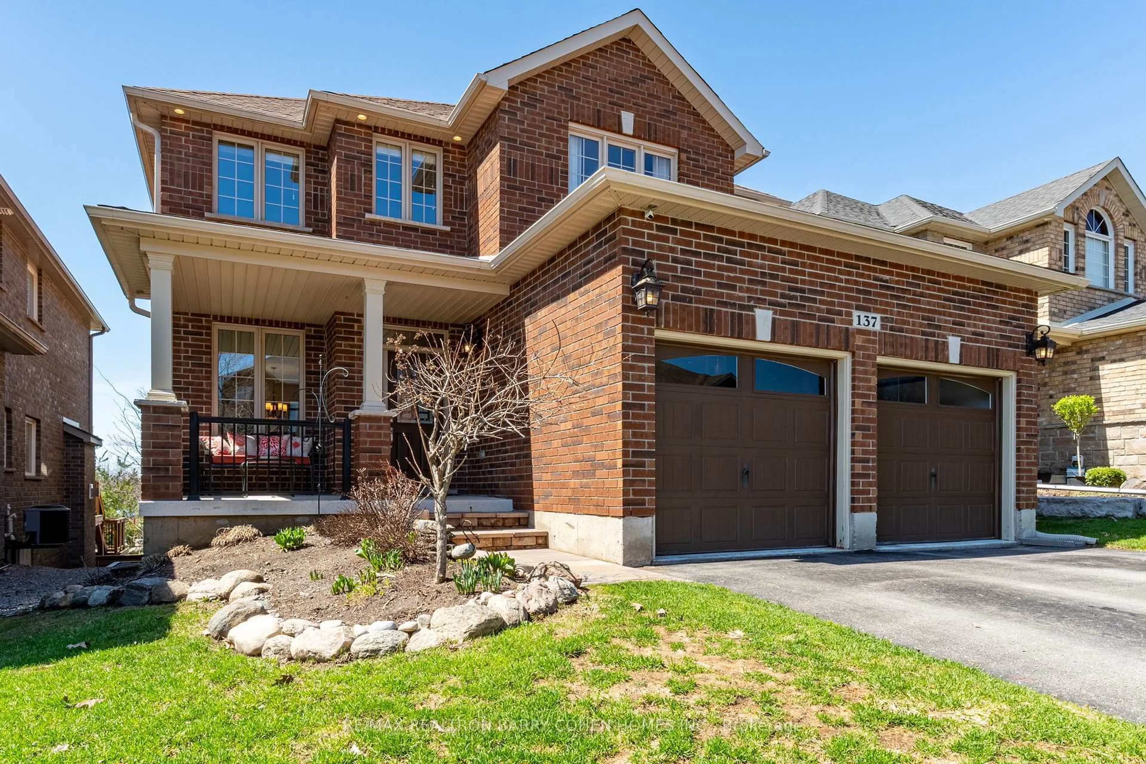Home with brick exterior material, street for 137 Jewel House Lane, Barrie Ontario L4N 6E1