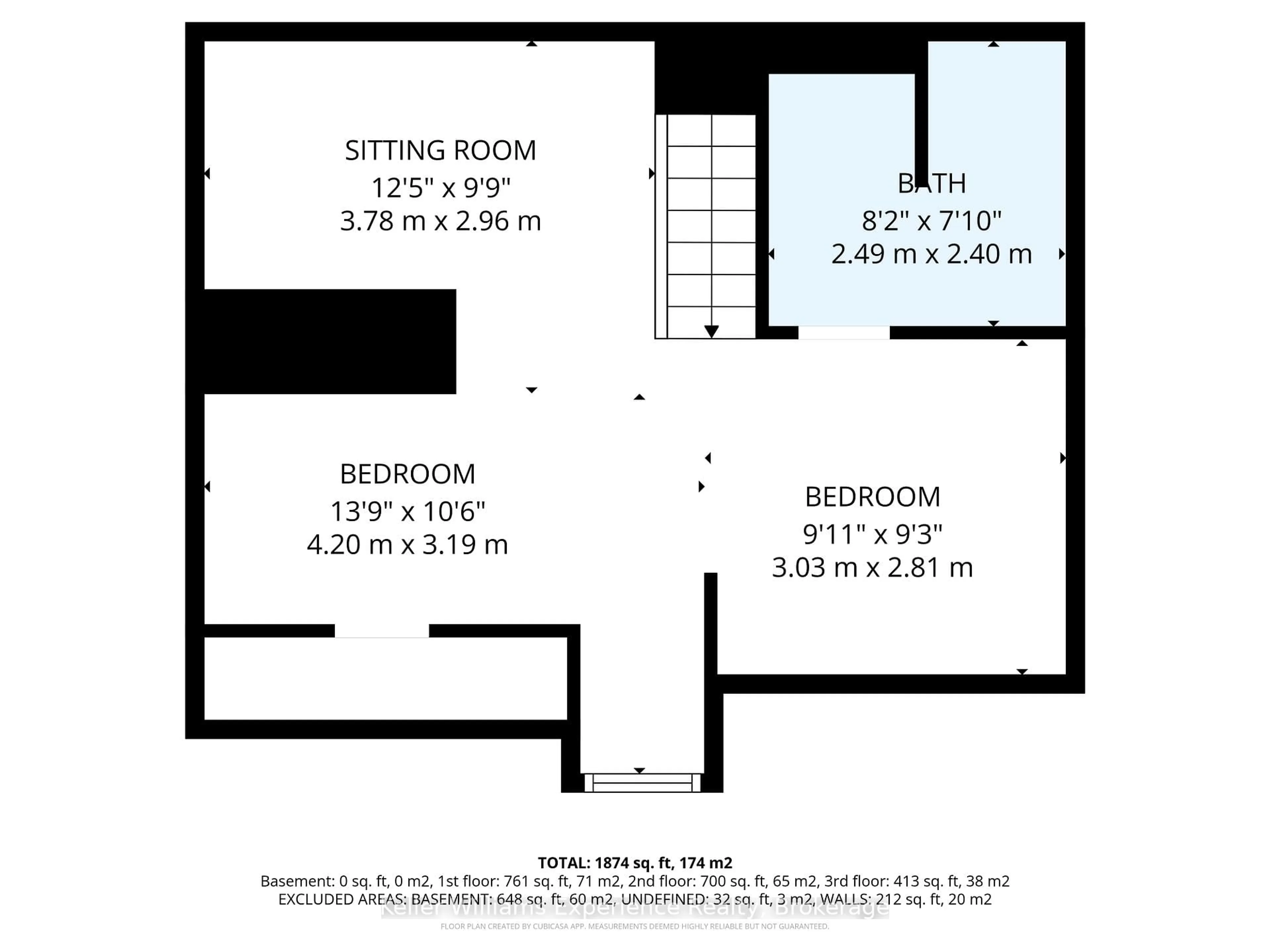 Floor plan for 166 Sixth St, Midland Ontario L4R 3X6
