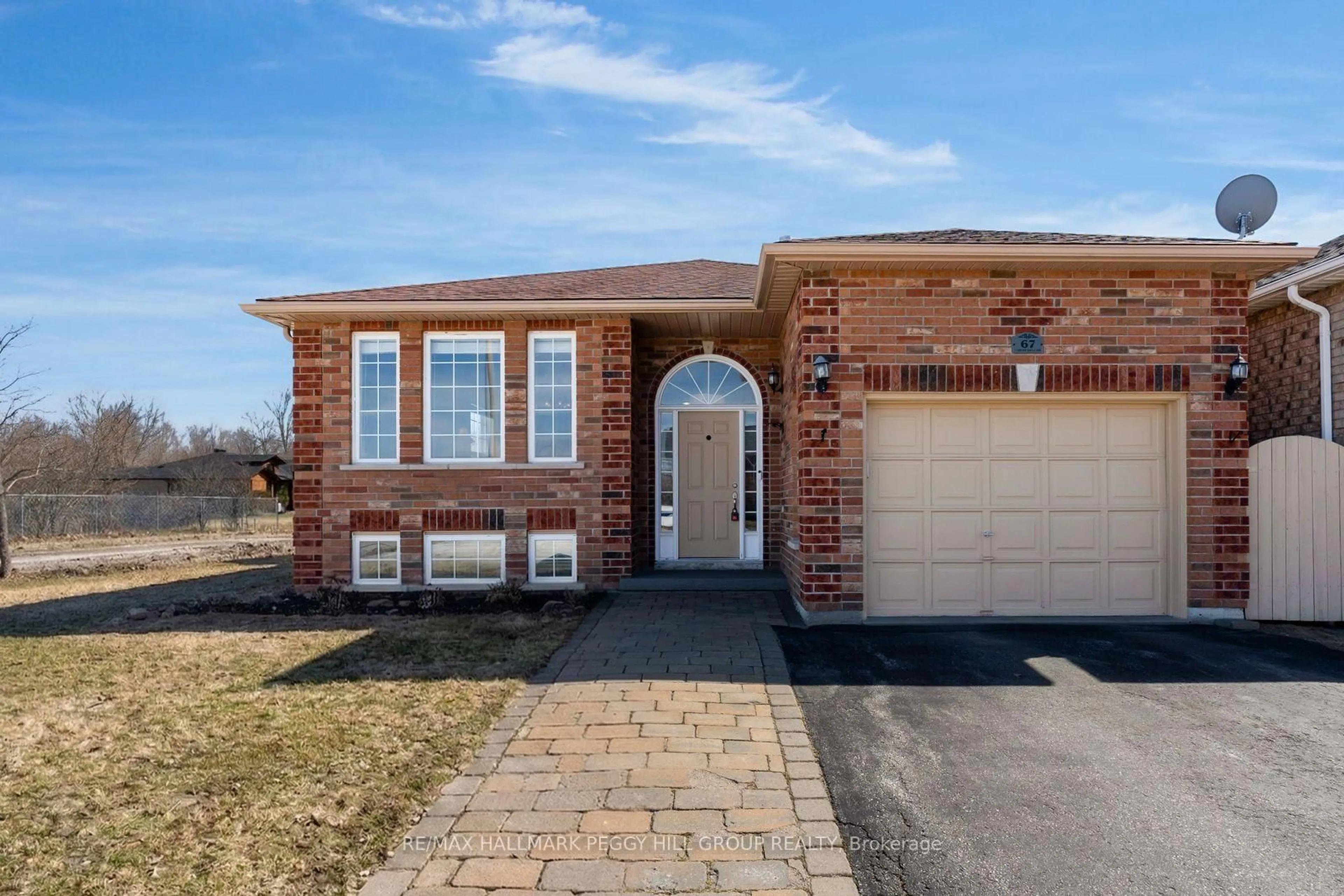 Home with brick exterior material, street for 67 Forest Dale Dr, Barrie Ontario L4M 6M9