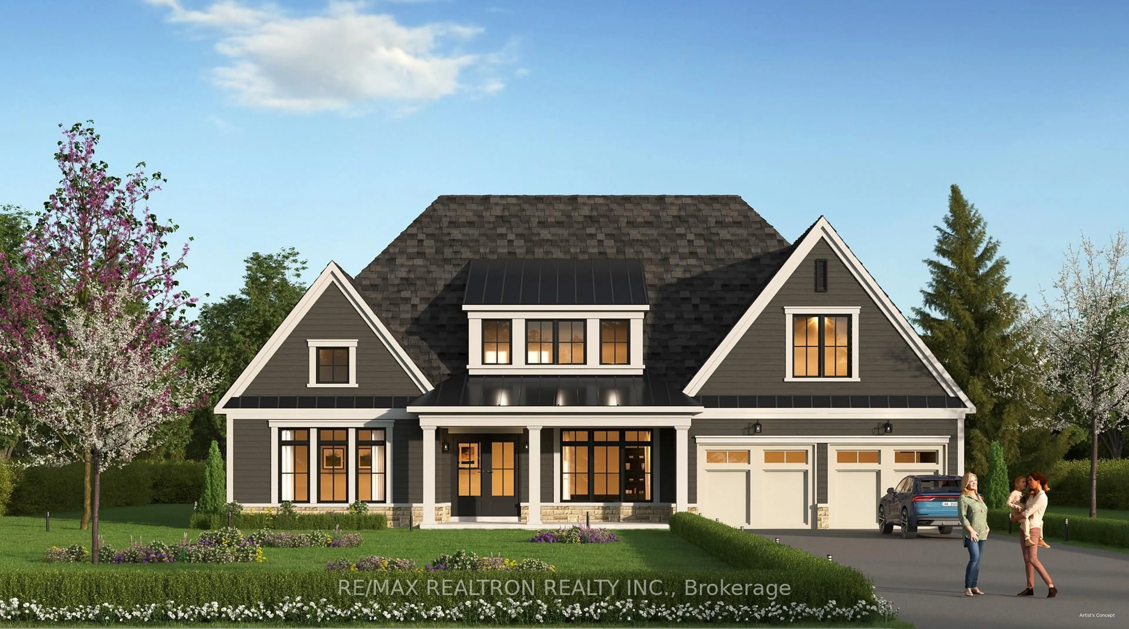 Home with brick exterior material, unknown for 76 Eagles Rest Estates Dr, Oro-Medonte Ontario L0L 2L0