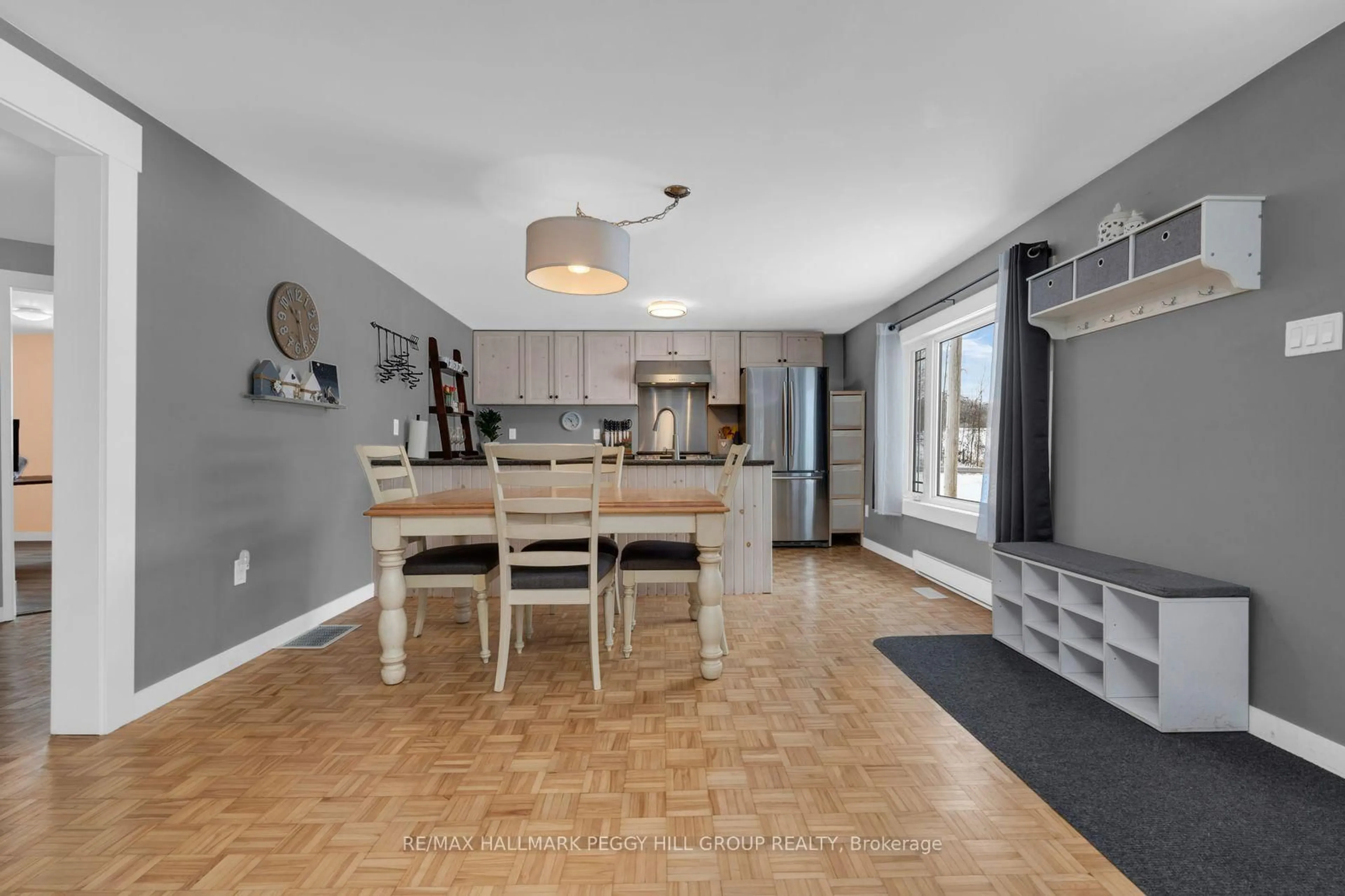 Open concept kitchen, unknown for 5724 & 1 Penetanguishene Road & Cedar Lane, Springwater Ontario L0L 1P0