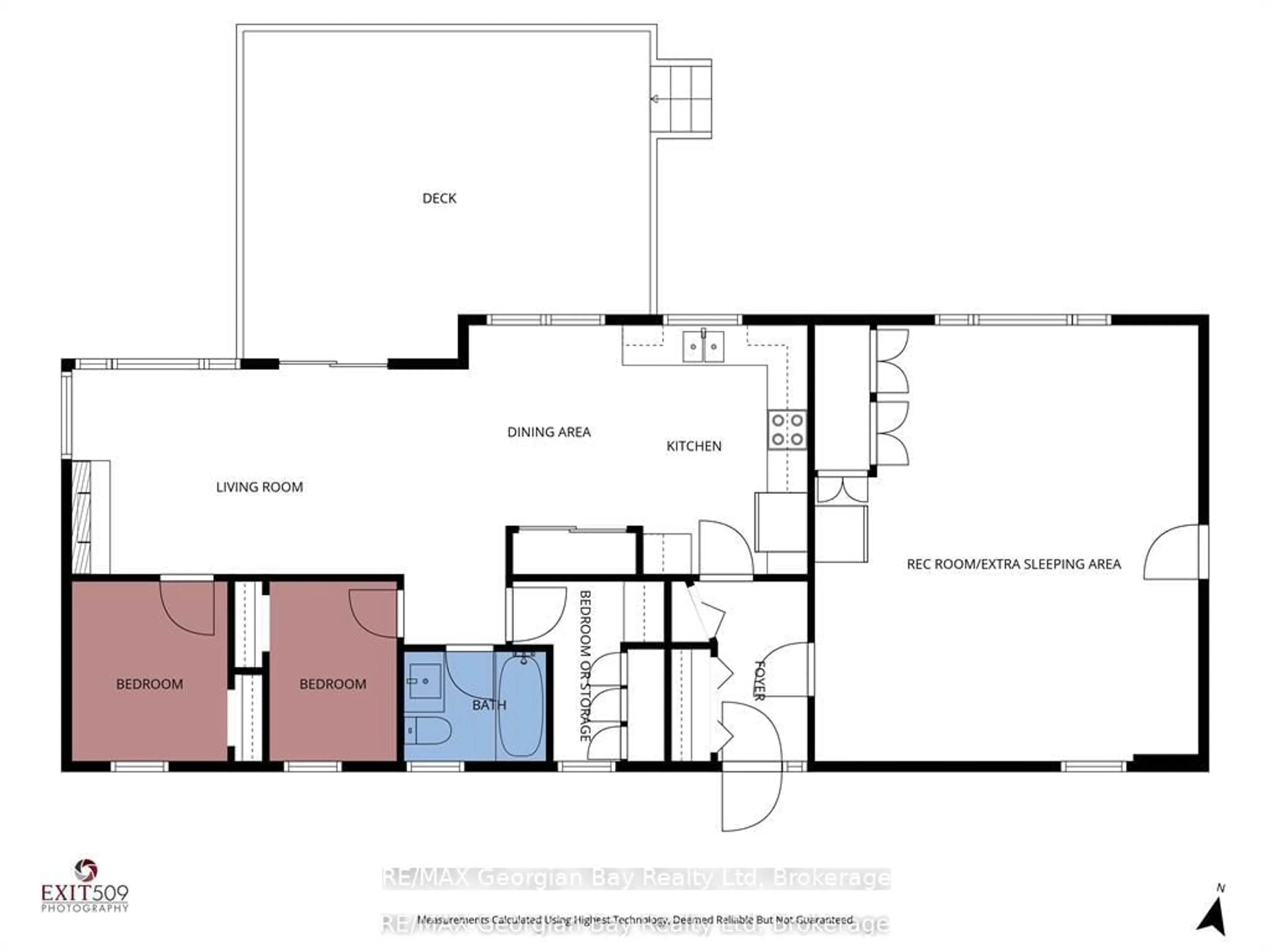 Floor plan for 134 Forest Harbour Pkwy, Tay Ontario L0K 2C0