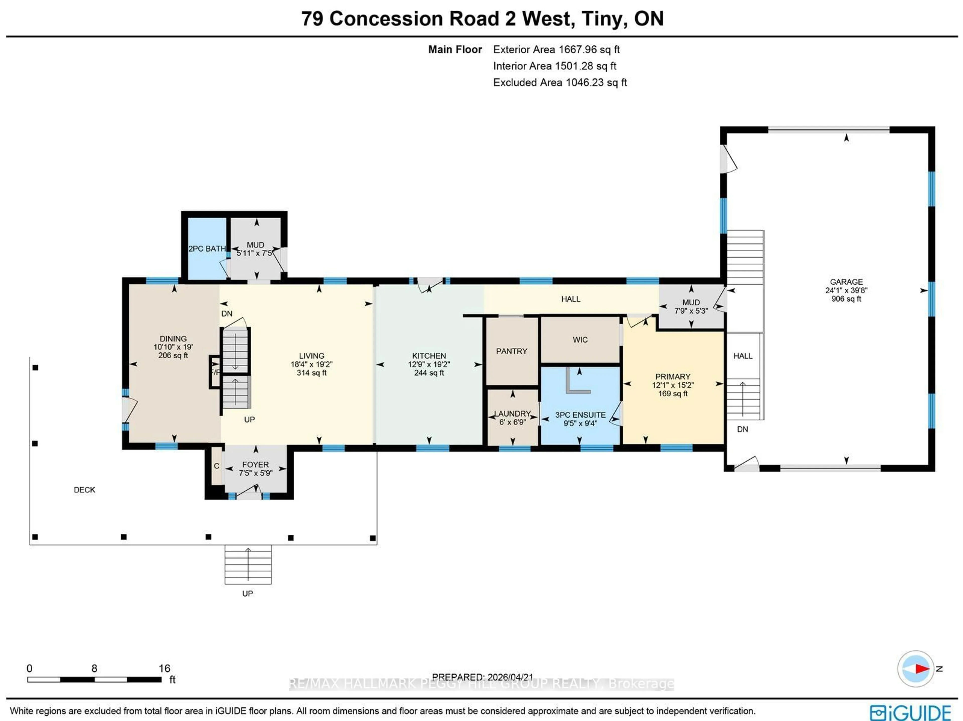 Floor plan for 79 Concession 2, Tiny Ontario L0L 2T0