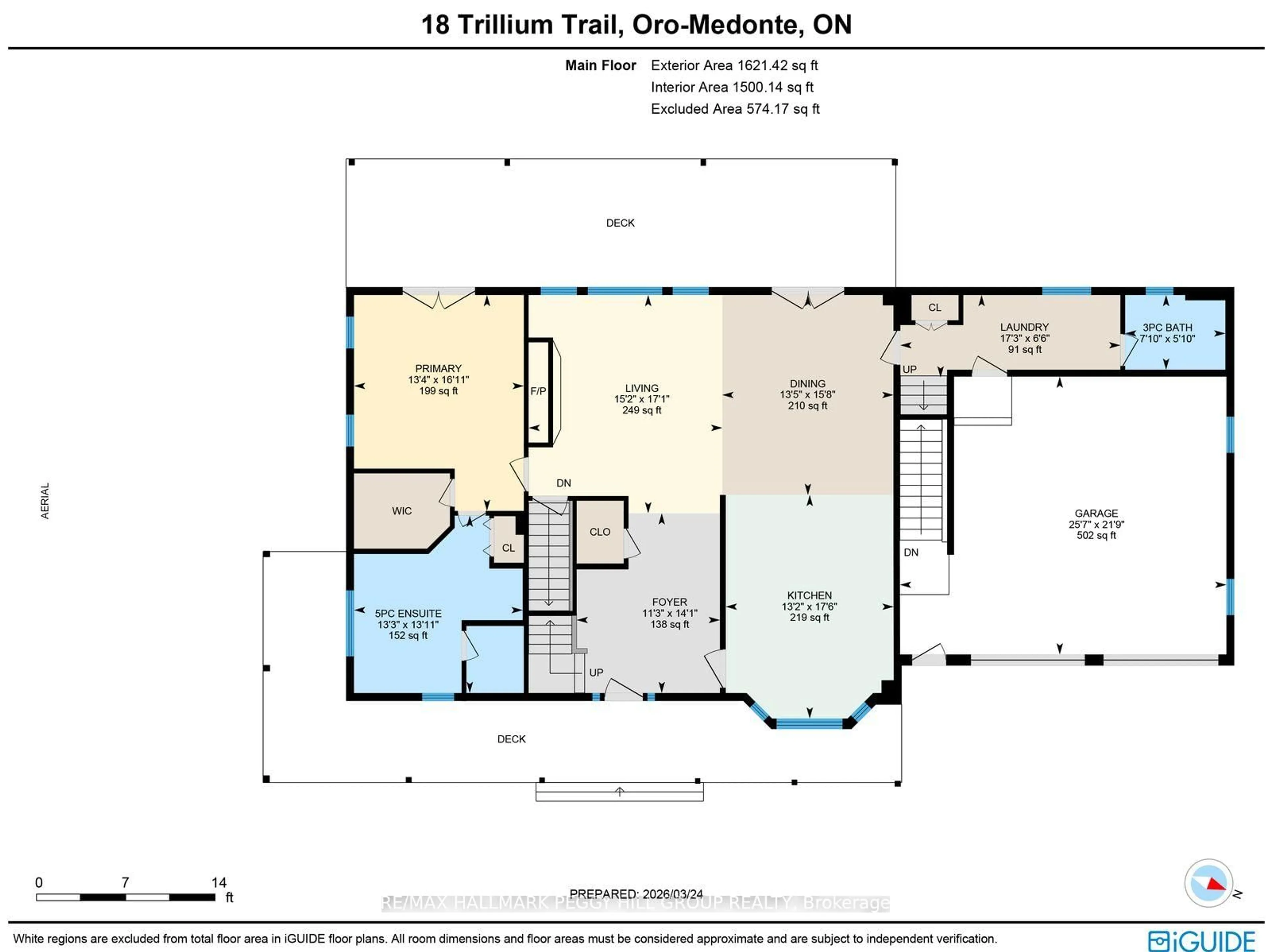 Floor plan for 18 Trillium Tr, Oro-Medonte Ontario L0K 1E0