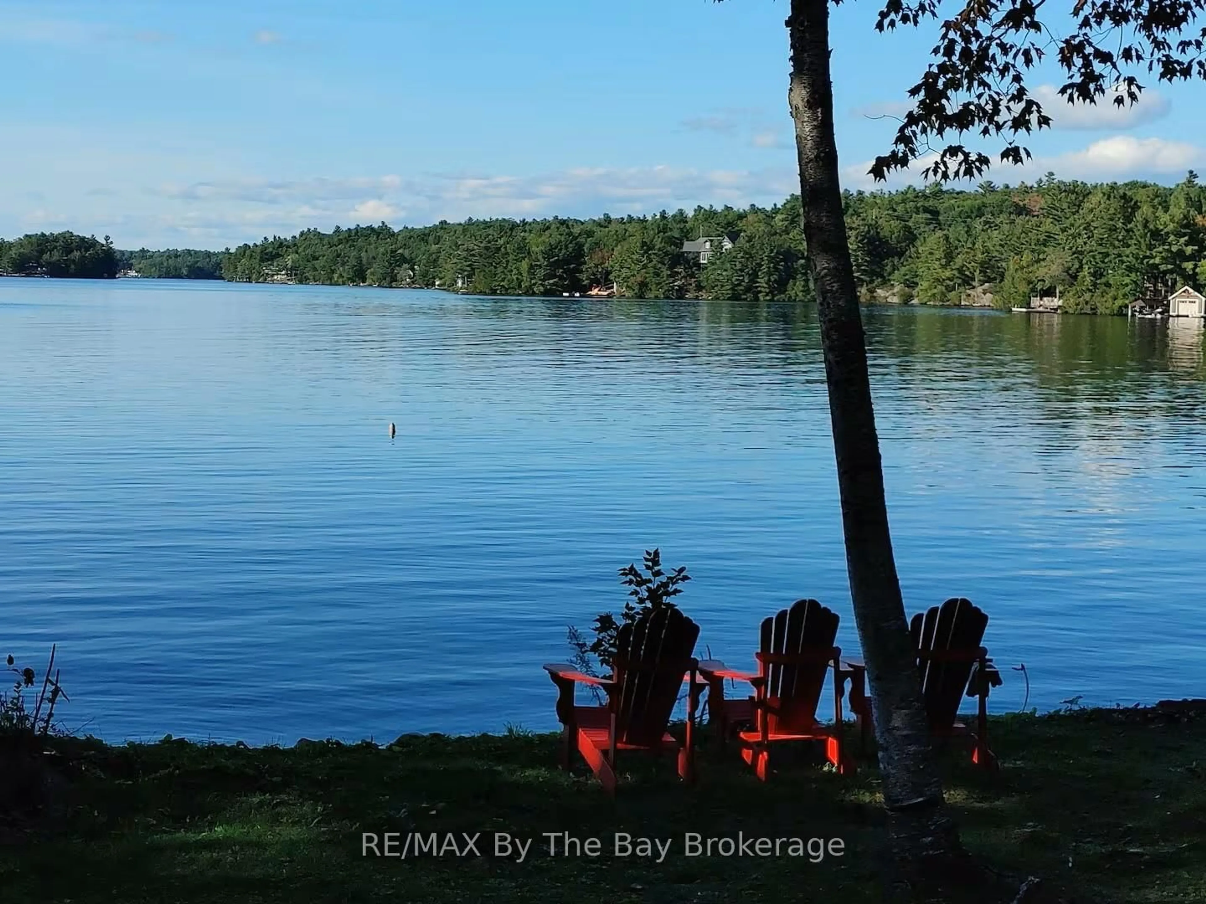 Patio, water/lake/river/ocean view for 1730 Pappy Gill Lane, Severn Ontario L0K 1E0