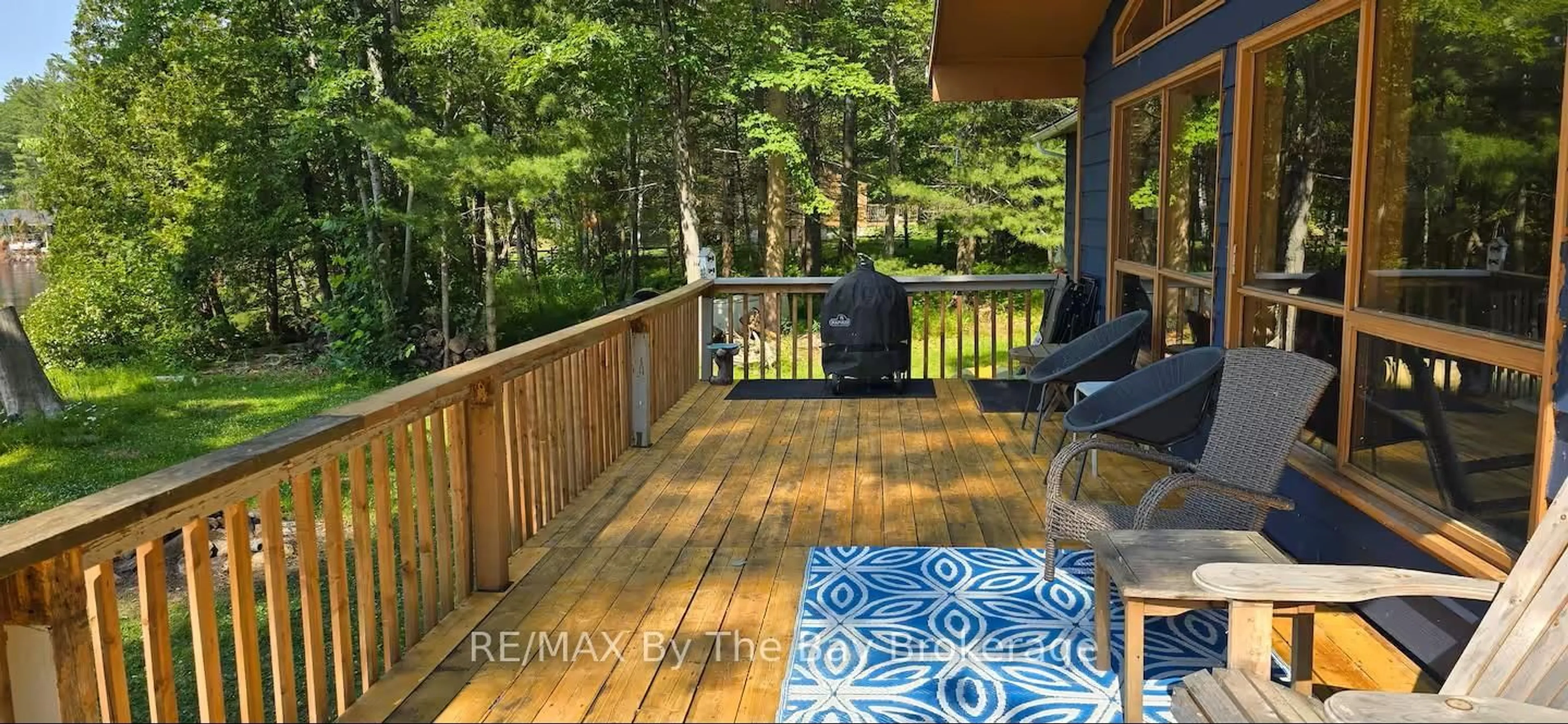 Patio, water/lake/river/ocean view for 1730 Pappy Gill Lane, Severn Ontario L0K 1E0