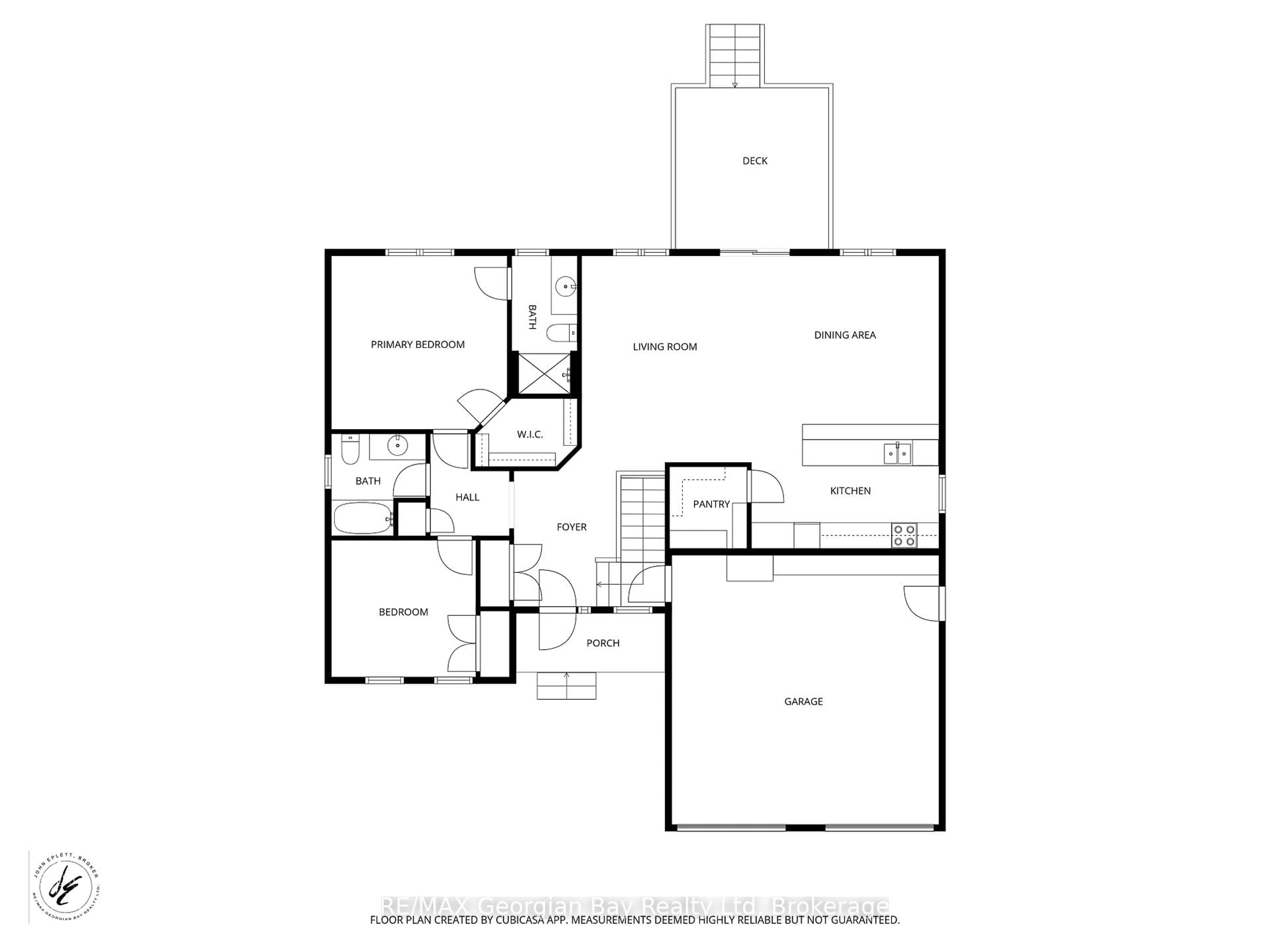 Floor plan for 58 Mcdermitt Tr, Tay Ontario L0K 2A0