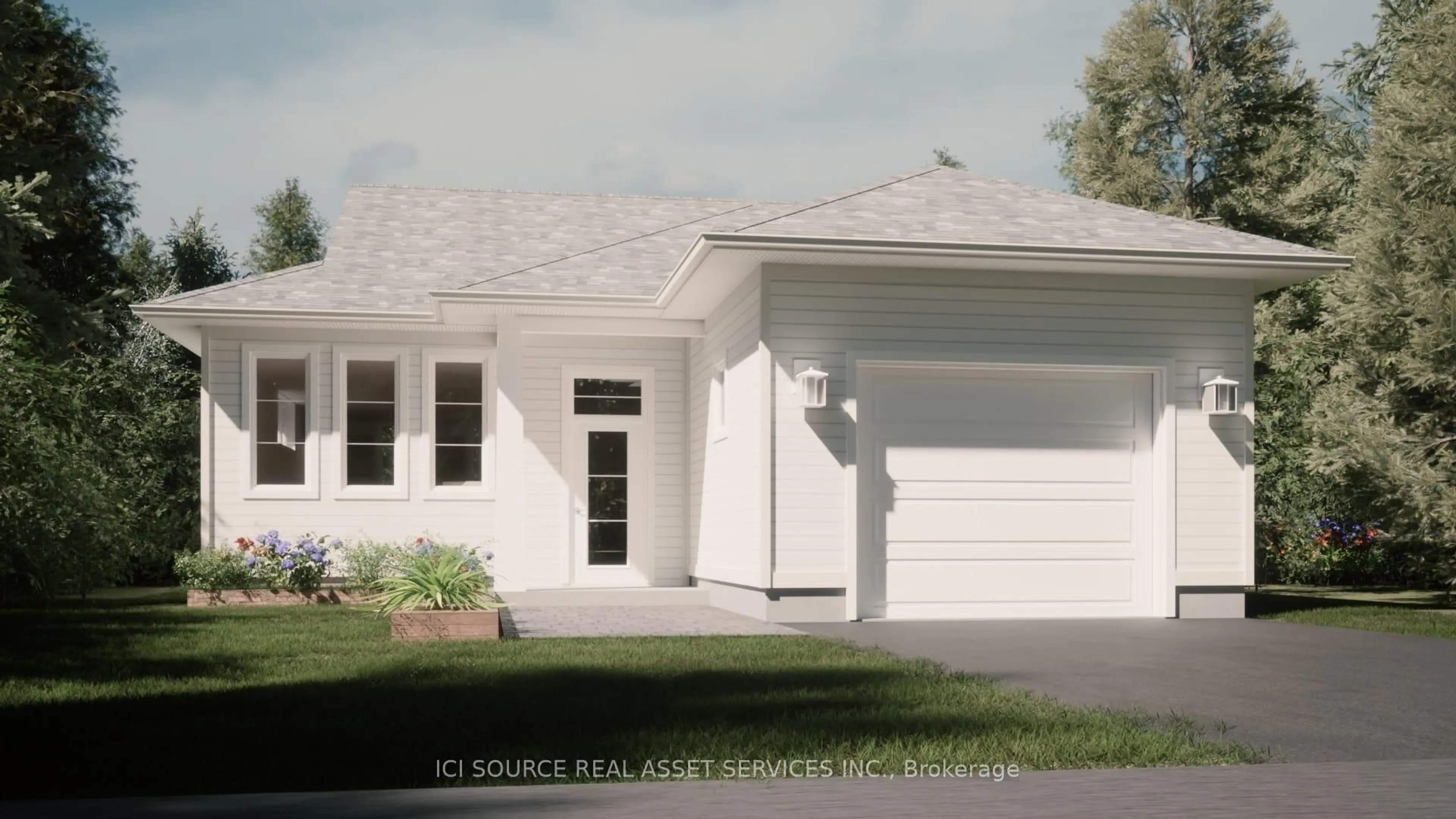 Home with vinyl exterior material, street for 6 Frederick Dr, Wasaga Beach Ontario L9Z 1P1