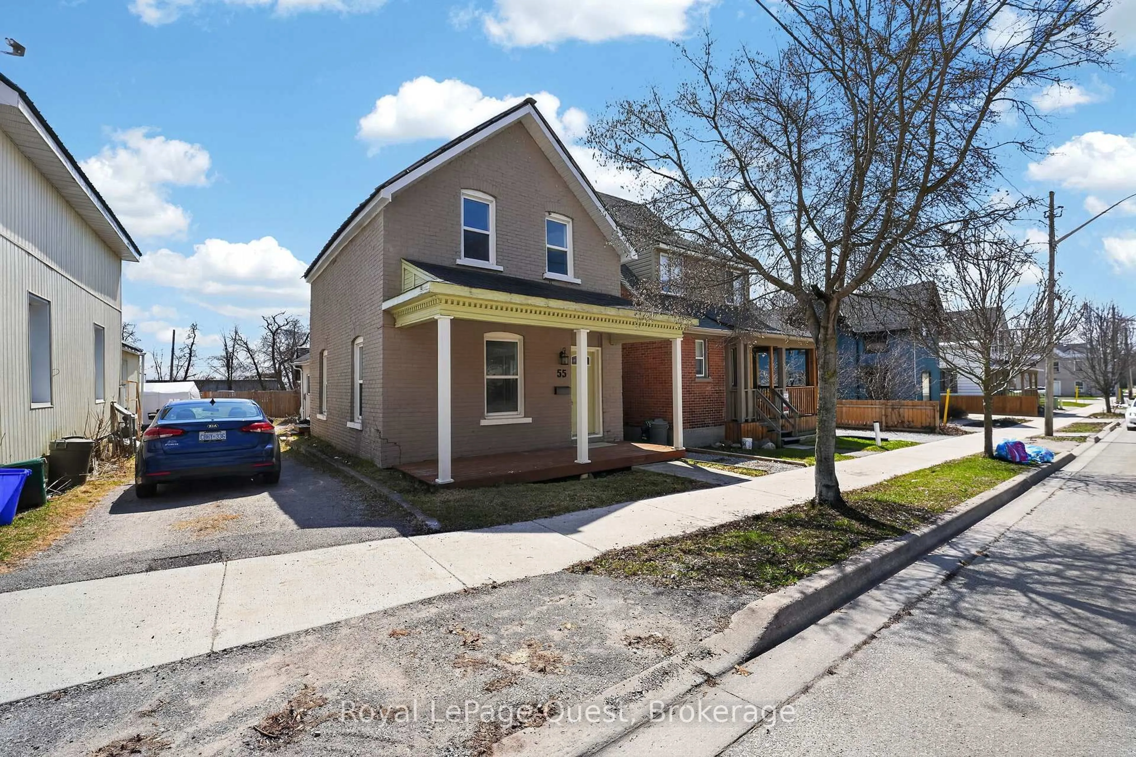 Home with brick exterior material, street for 55 Elgin St, Orillia Ontario L3V 1S1