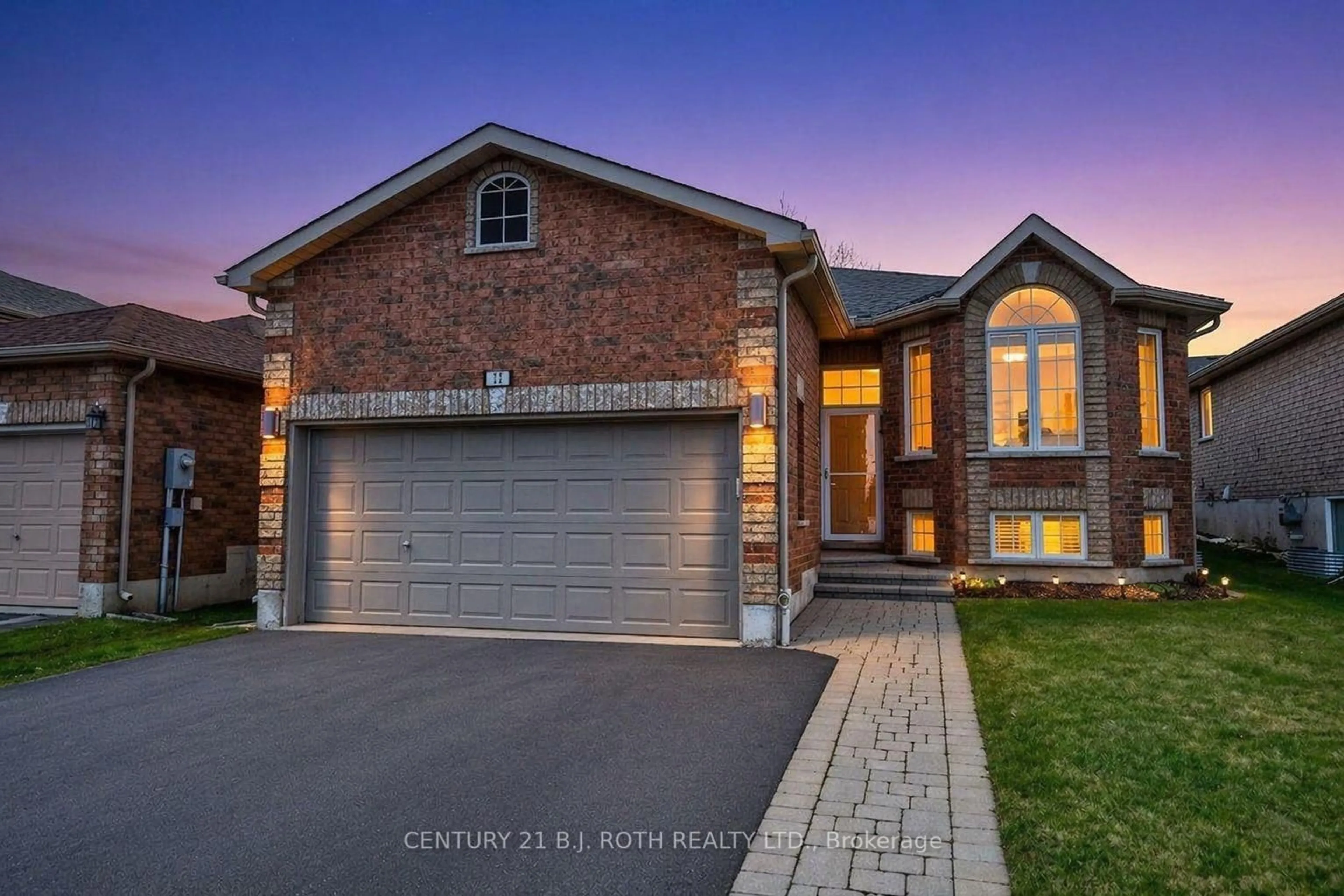 Home with brick exterior material, street for 12 White Cres, Barrie Ontario L4N 7M1