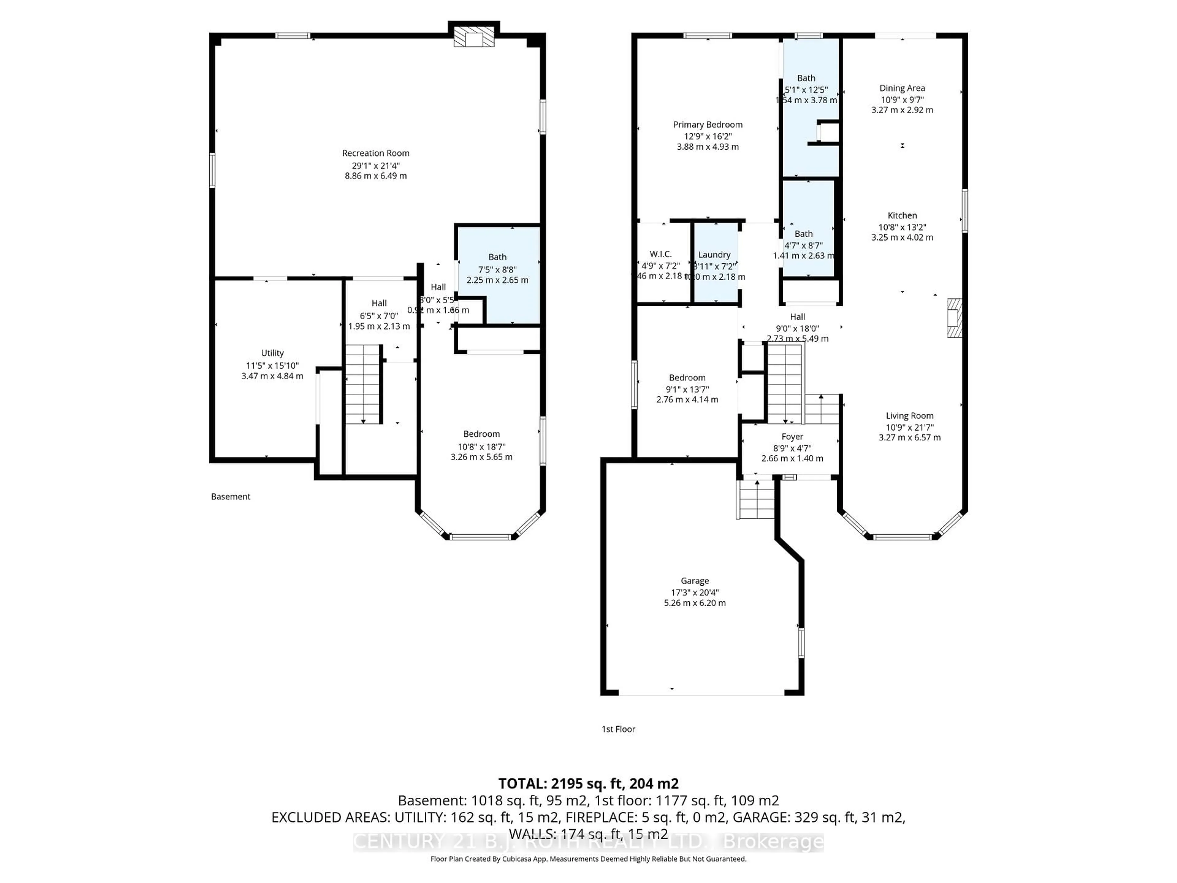 Floor plan for 12 White Cres, Barrie Ontario L4N 7M1