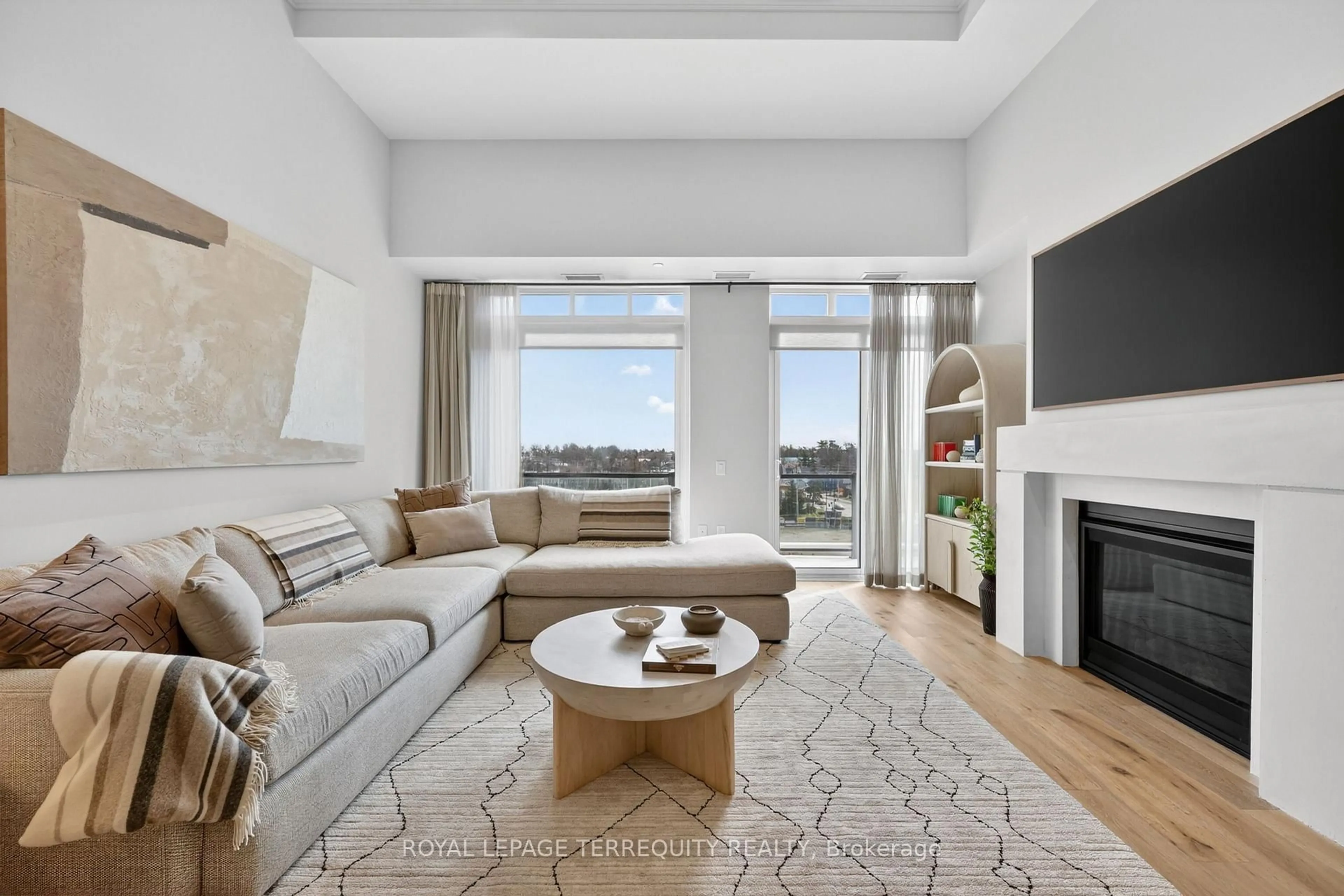 Living room with furniture, unknown for 1 Hume St #PH 615, Collingwood Ontario L9Y 0X3