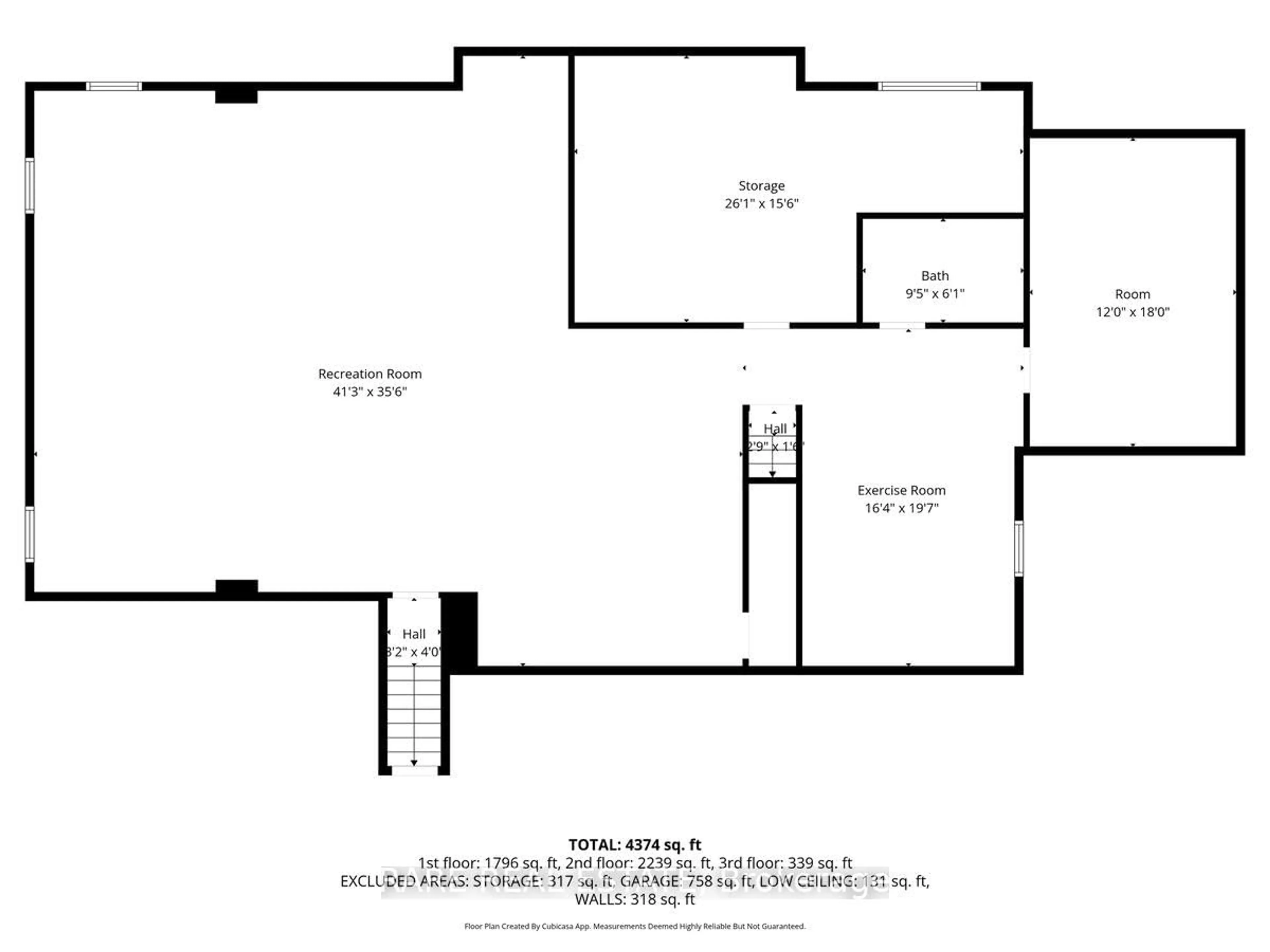 Floor plan for 2957 3/4 Sunnidale Sdrd, Clearview Ontario L0M 1N0
