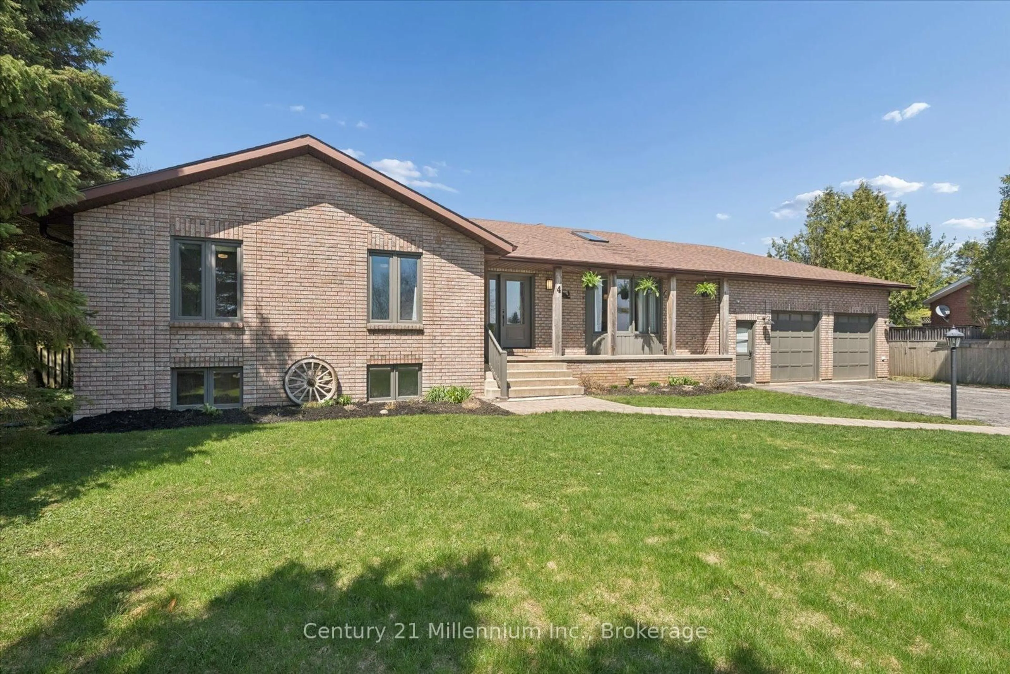 Home with brick exterior material, street for 4 Blackburn Ave, Clearview Ontario L0M 1P0