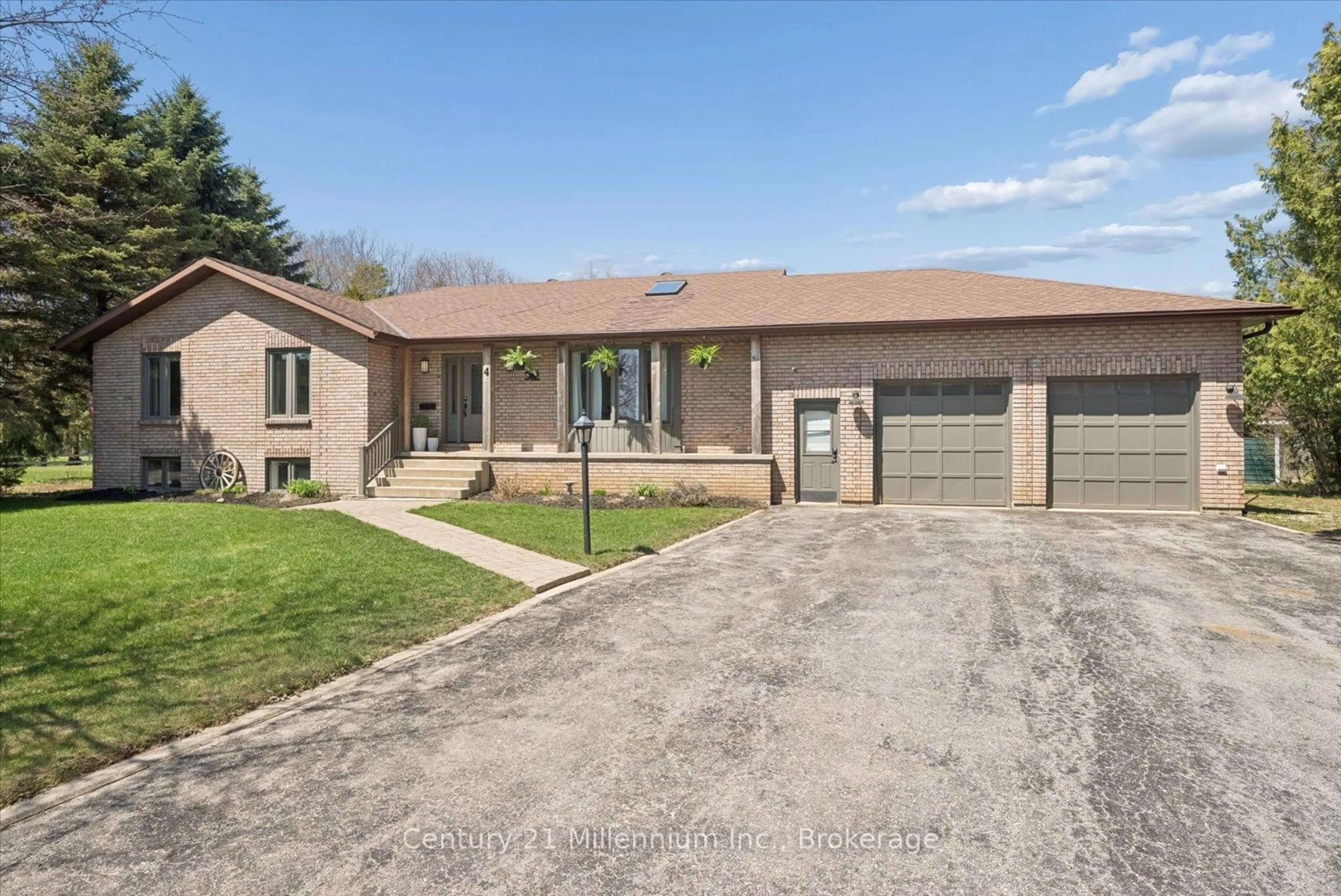 Home with brick exterior material, street for 4 Blackburn Ave, Clearview Ontario L0M 1P0