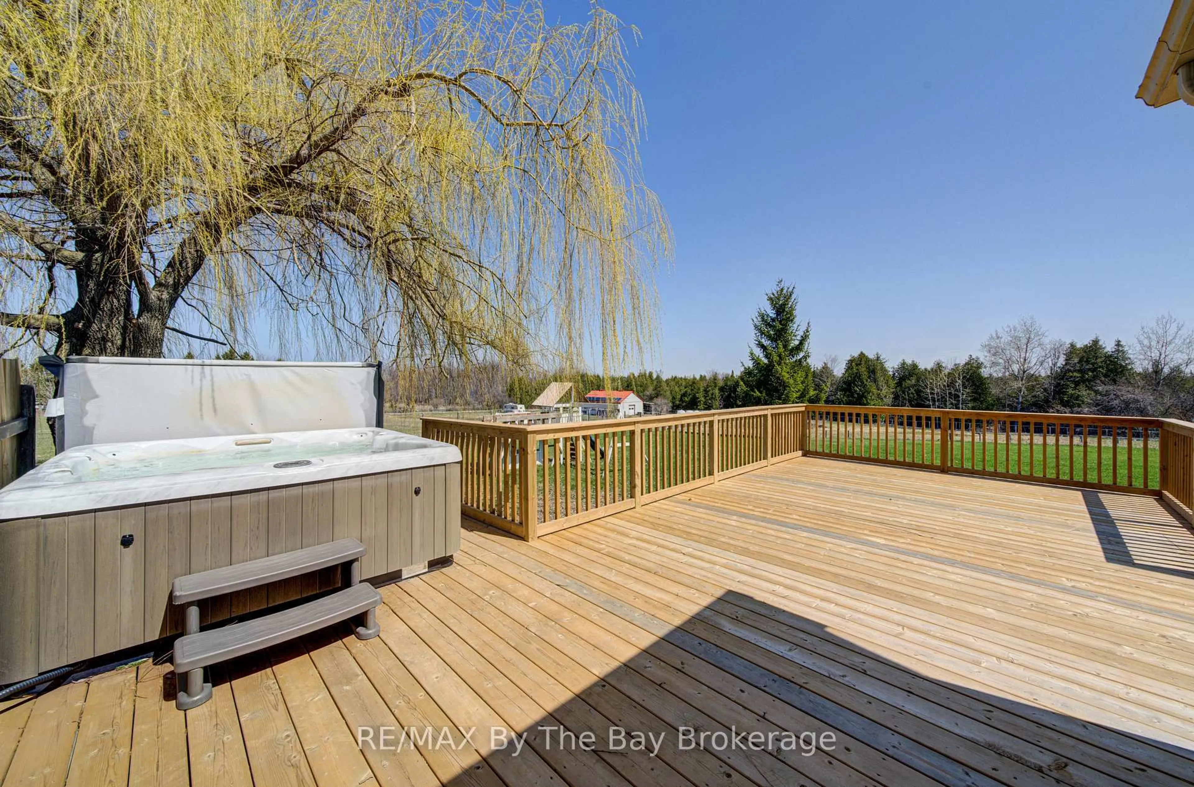 Patio, water/lake/river/ocean view for 1595 County 42 Rd, Clearview Ontario L0M 1S0