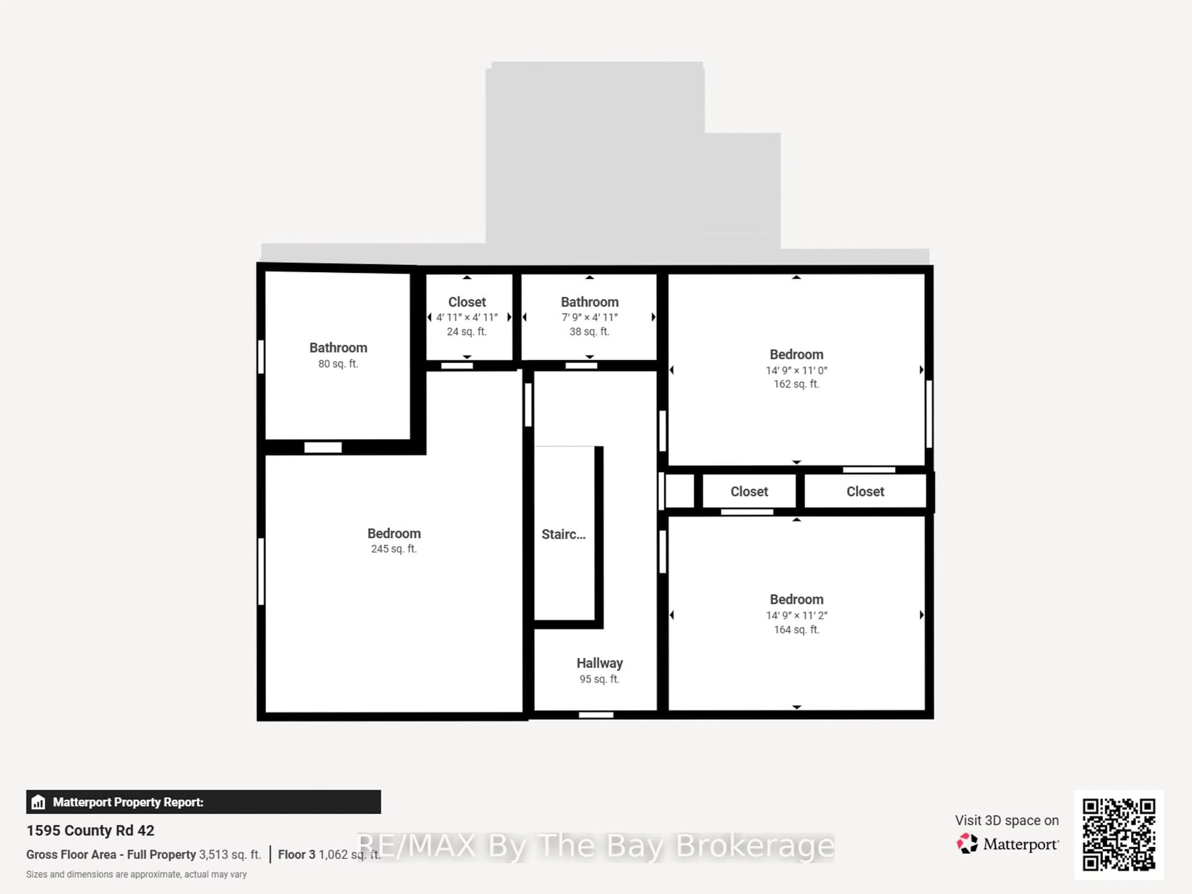 Floor plan for 1595 County 42 Rd, Clearview Ontario L0M 1S0