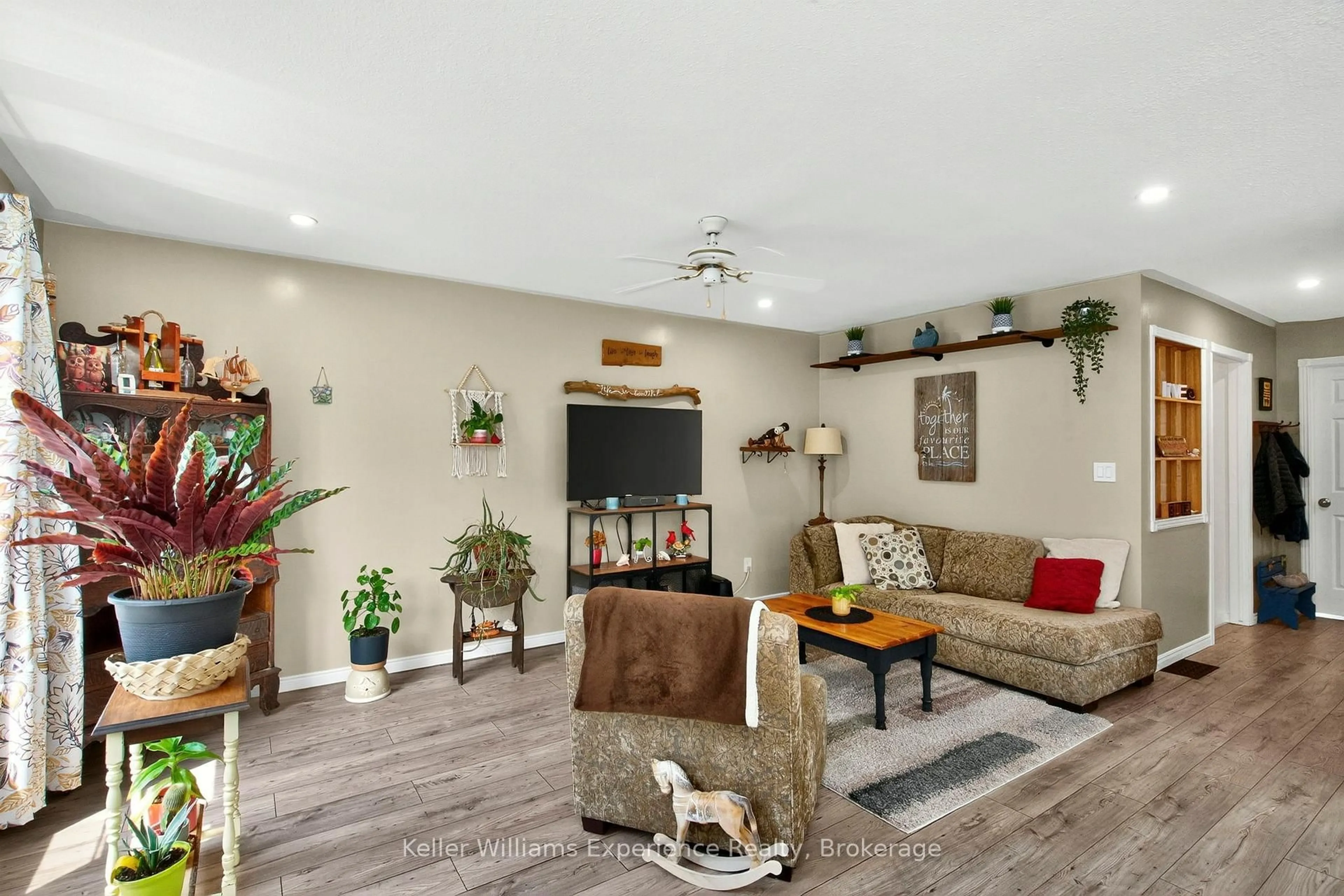 Living room with furniture, unknown for 329 & 331 Browns Line, Tay Ontario L0K 2C0