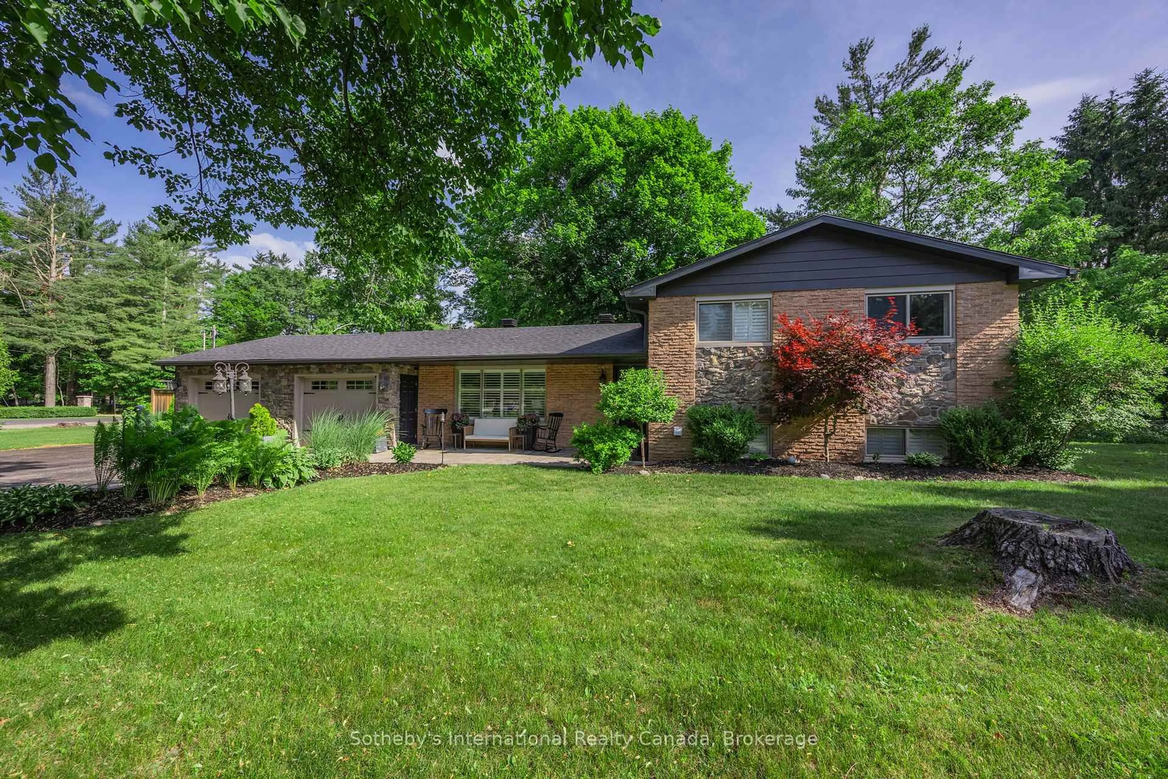 Home with brick exterior material, street for 4 Peacher St, Springwater Ontario L9X 0W6