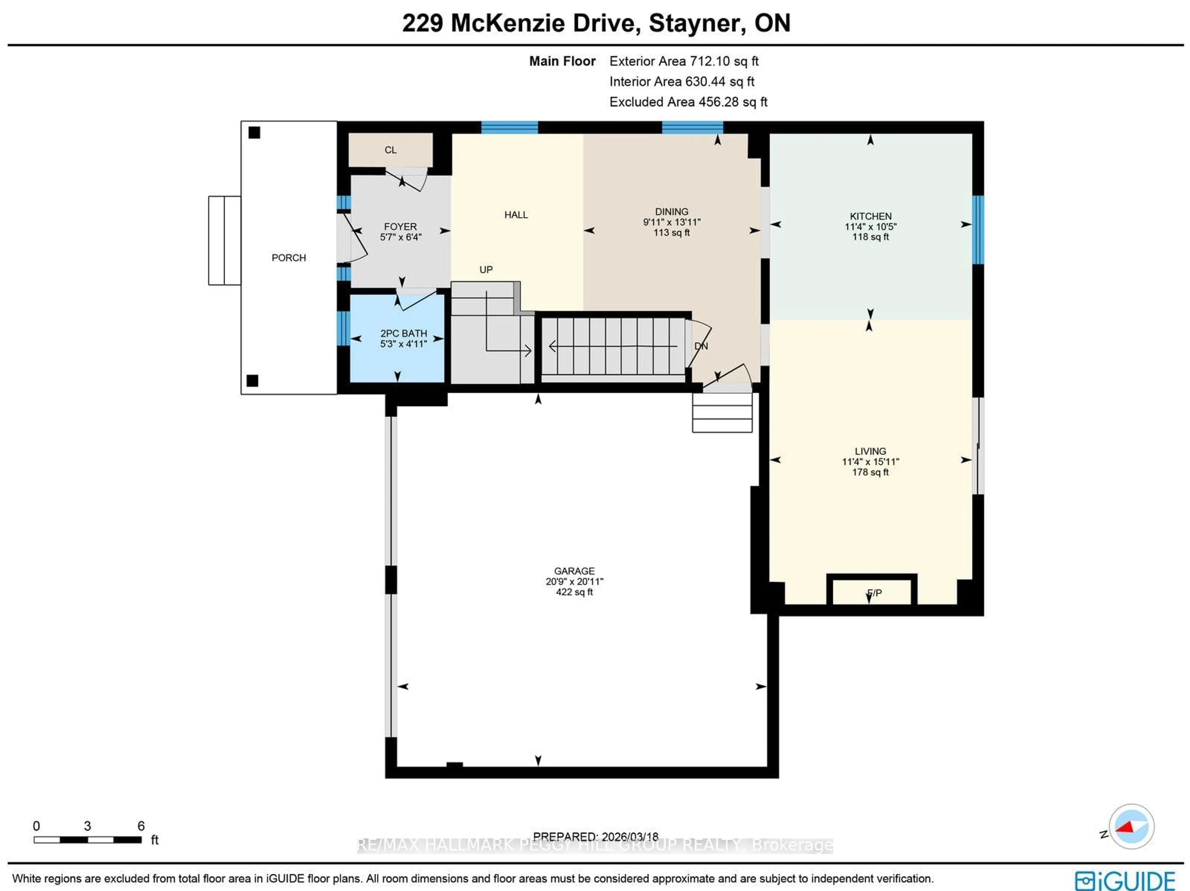 Floor plan for 229 Mckenzie Dr, Clearview Ontario L0M 1S0