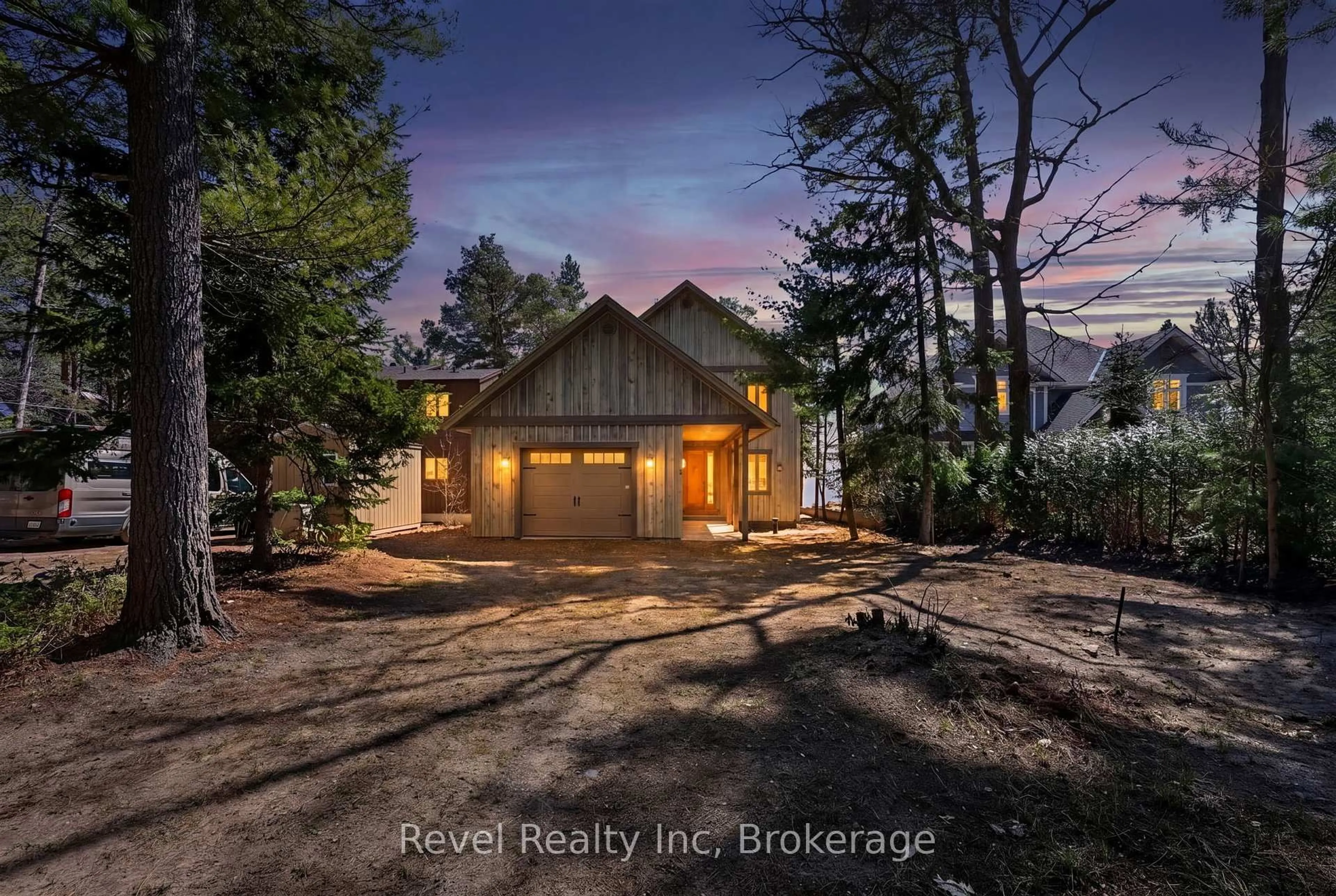 A pic from outside/outdoor area/front of a property/back of a property/a pic from drone, water/lake/river/ocean view for 12 Walker Rd, Tiny Ontario L0L 2J0