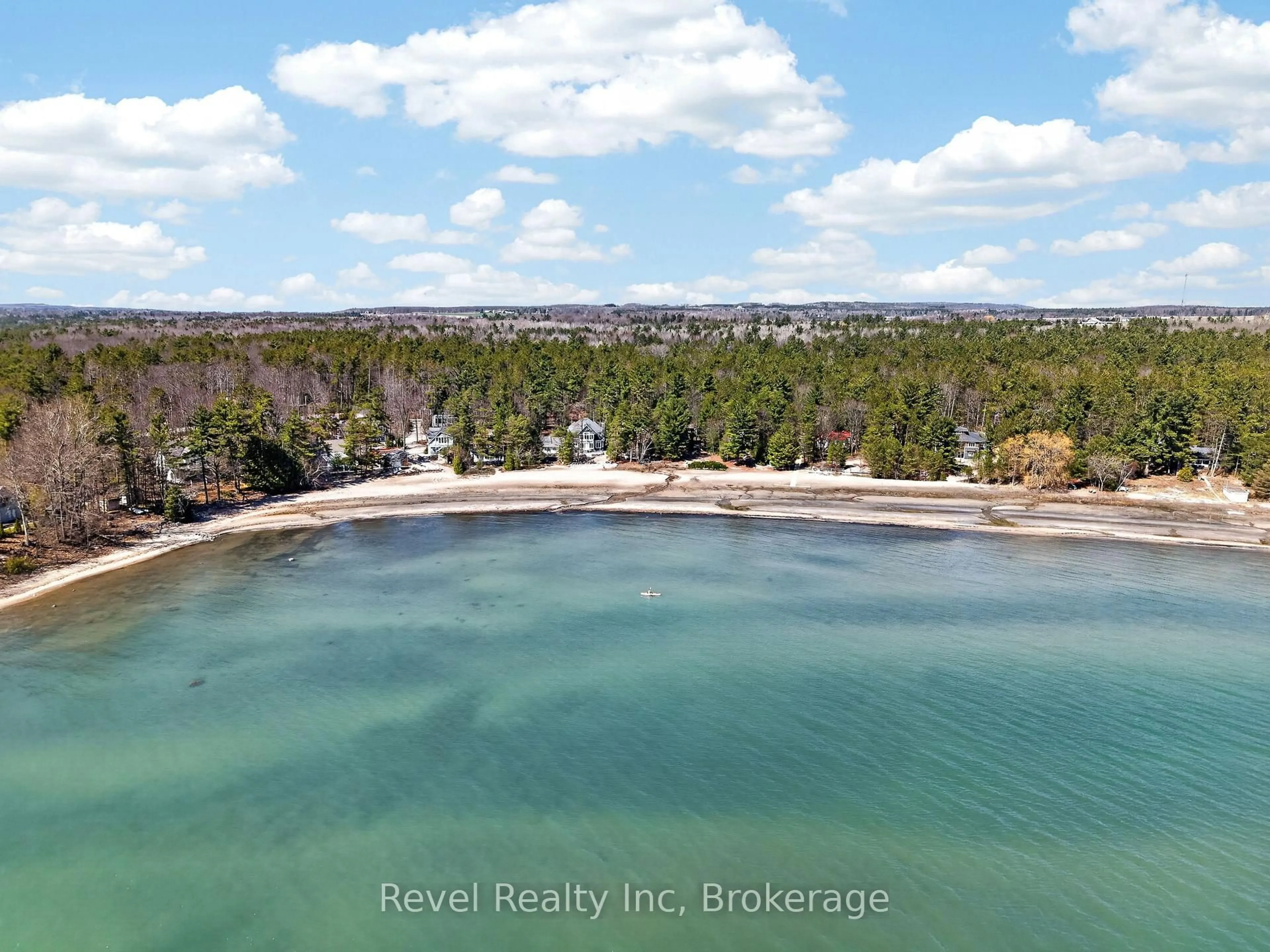 A pic from outside/outdoor area/front of a property/back of a property/a pic from drone, water/lake/river/ocean view for 12 Walker Rd, Tiny Ontario L0L 2J0