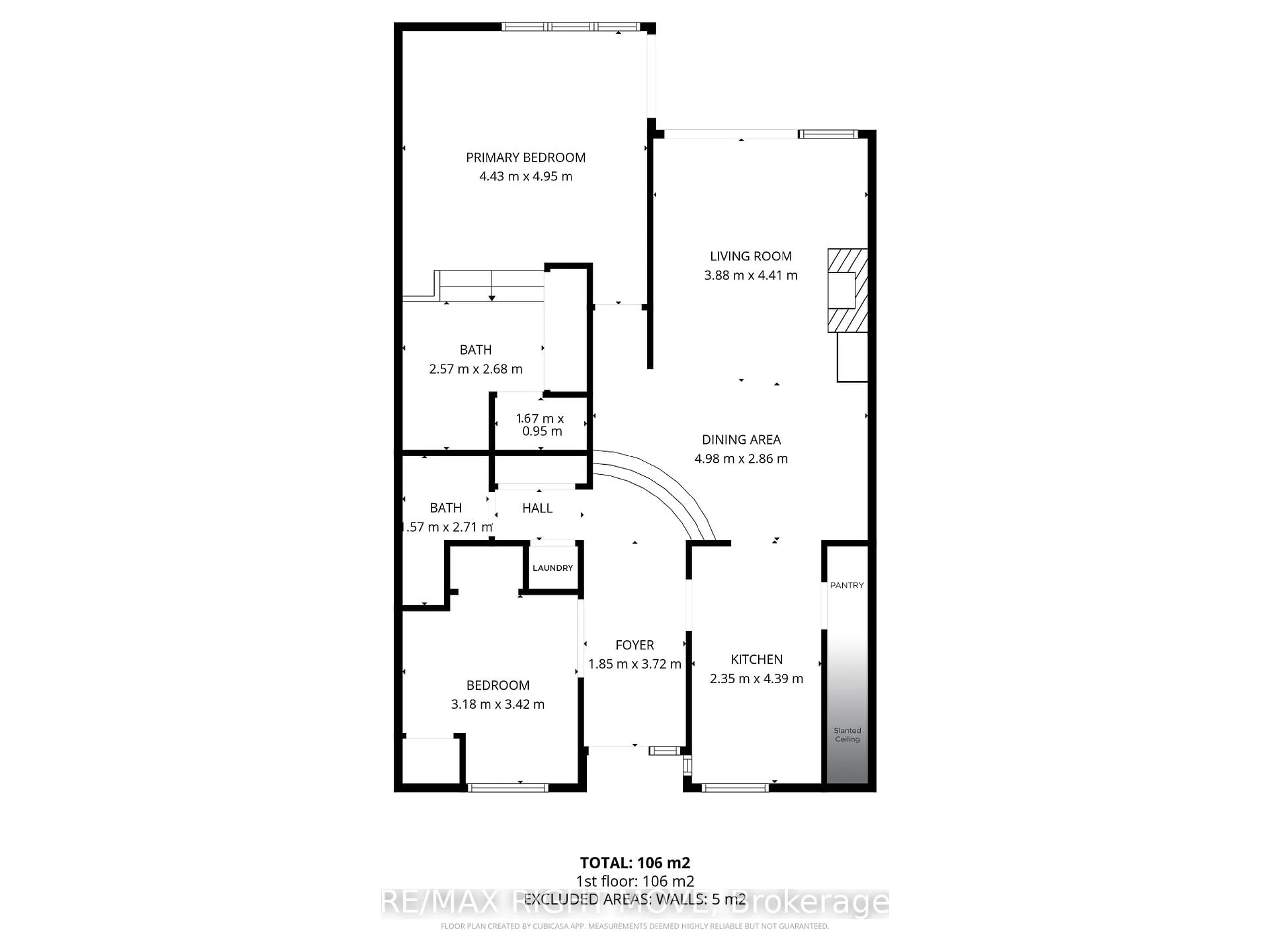 Floor plan for 603 Atherley Rd #114, Orillia Ontario L3V 1P1