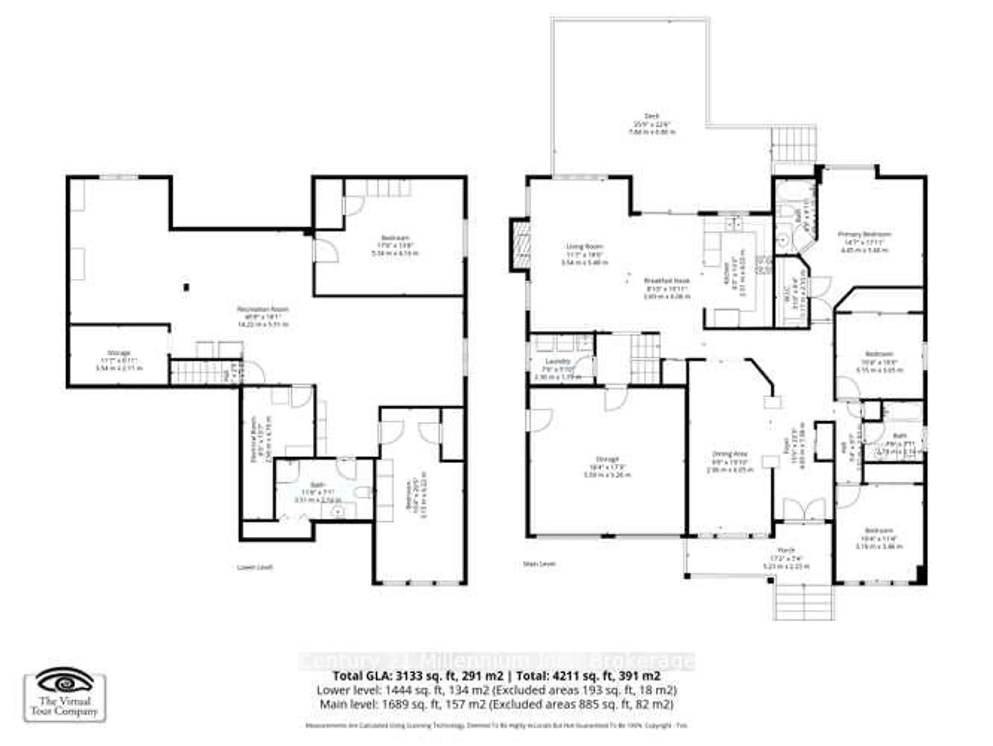 Floor plan for 114 Silver Birch Ave, Wasaga Beach Ontario L9Z 1N2