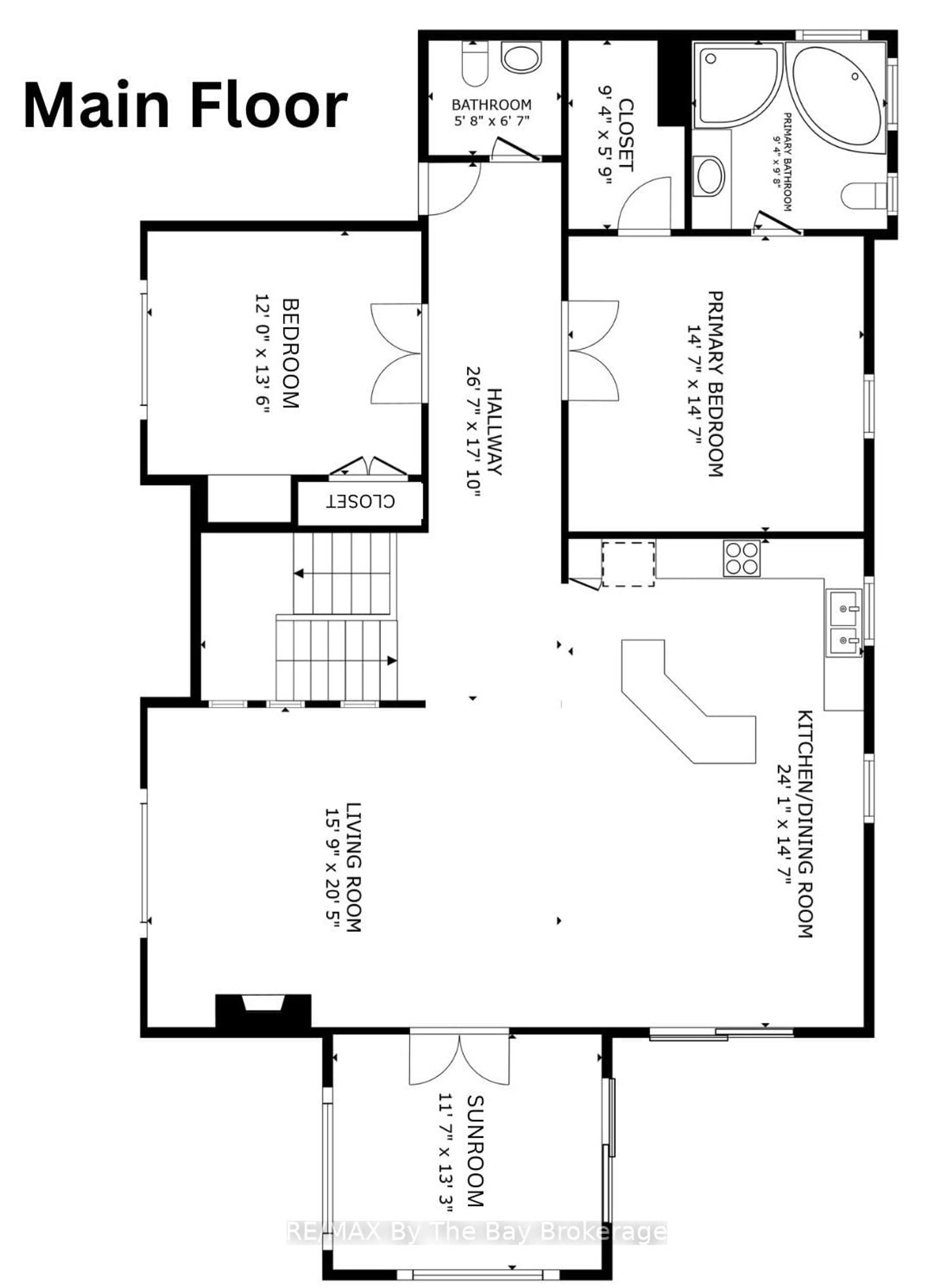 Floor plan for 15 Lily Dr, Wasaga Beach Ontario L9Z 3A1