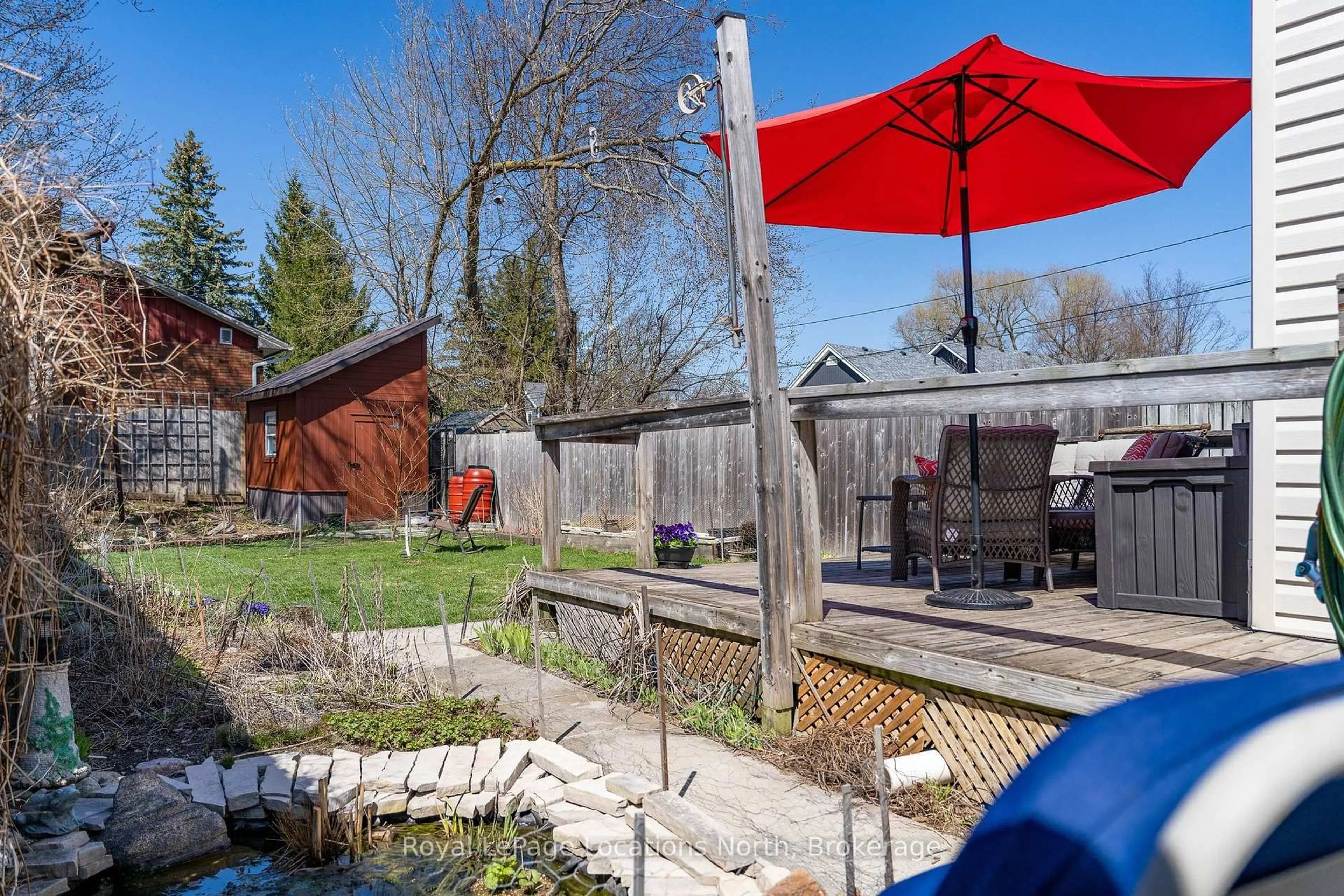 Patio, water/lake/river/ocean view for 317 Second St, Collingwood Ontario L9Y 1G7