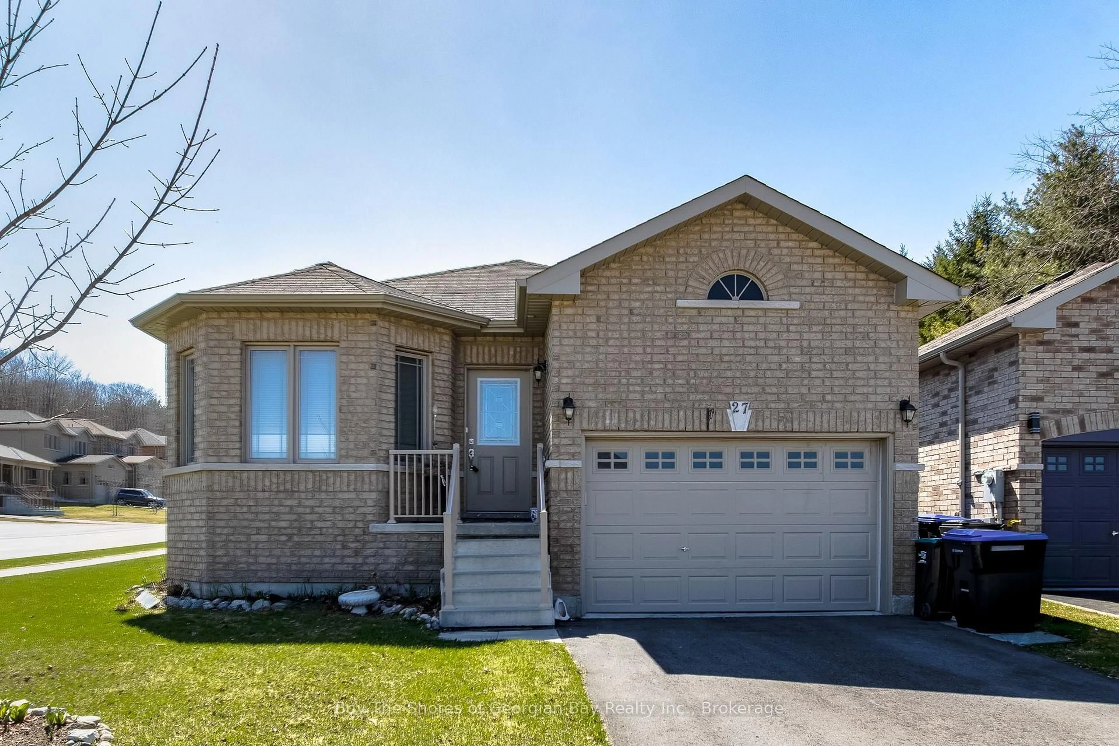 Home with brick exterior material, street for 27 Beausoleil Dr, Penetanguishene Ontario L9M 0V7