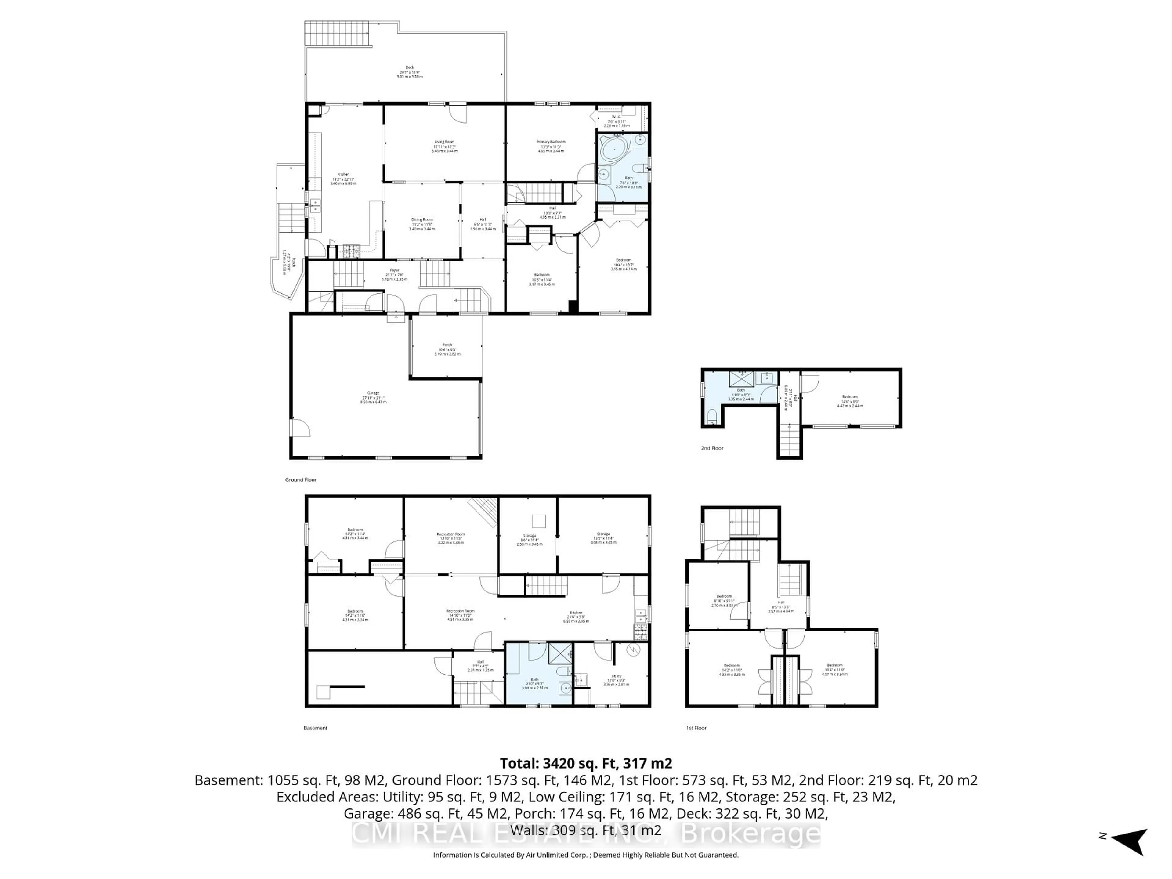 Floor plan for 42 Fatima Crt, Wasaga Beach Ontario L9Z 1K9