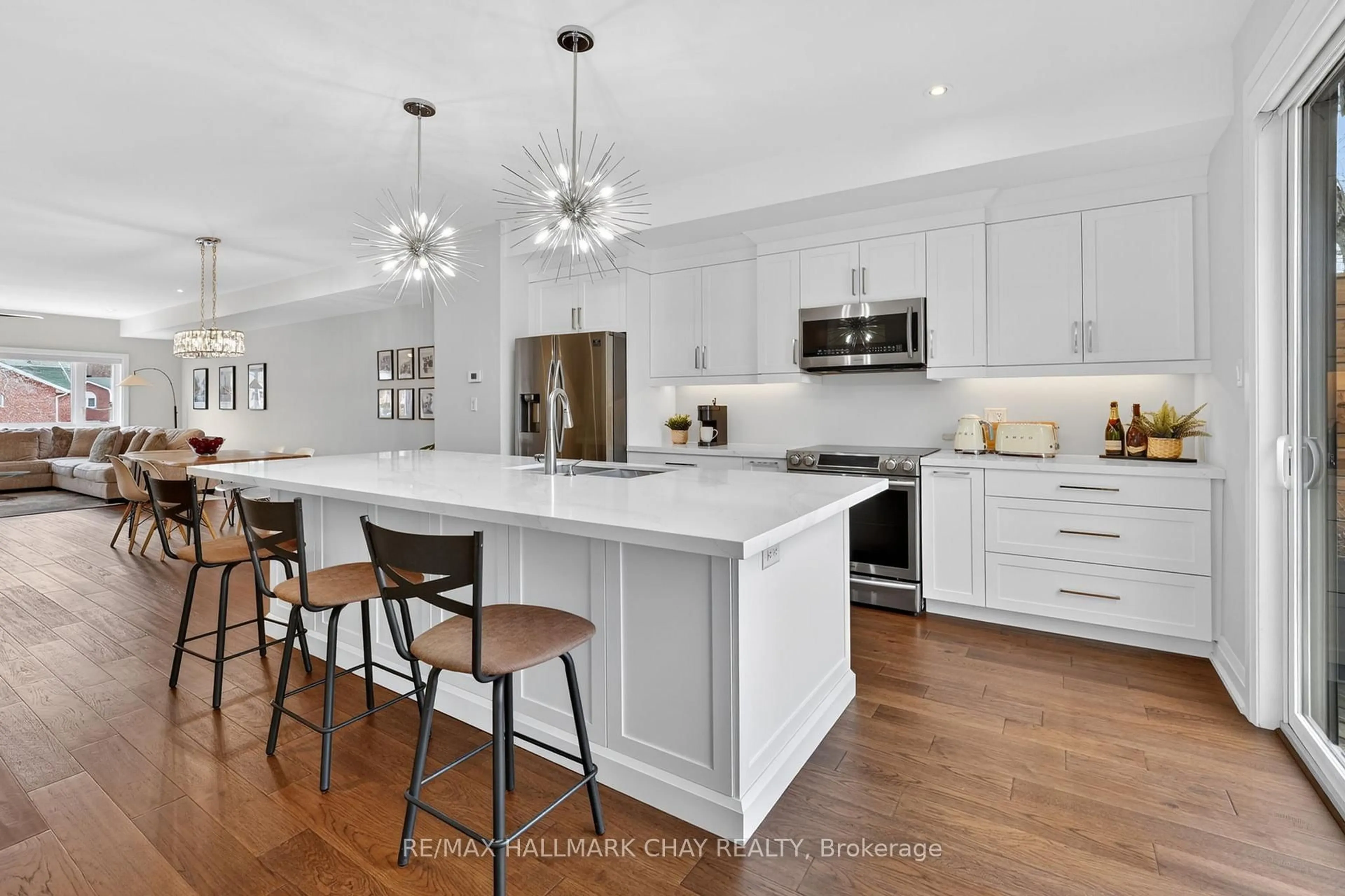 Open concept kitchen, unknown for 84 Clapperton St, Barrie Ontario L4M 3G2