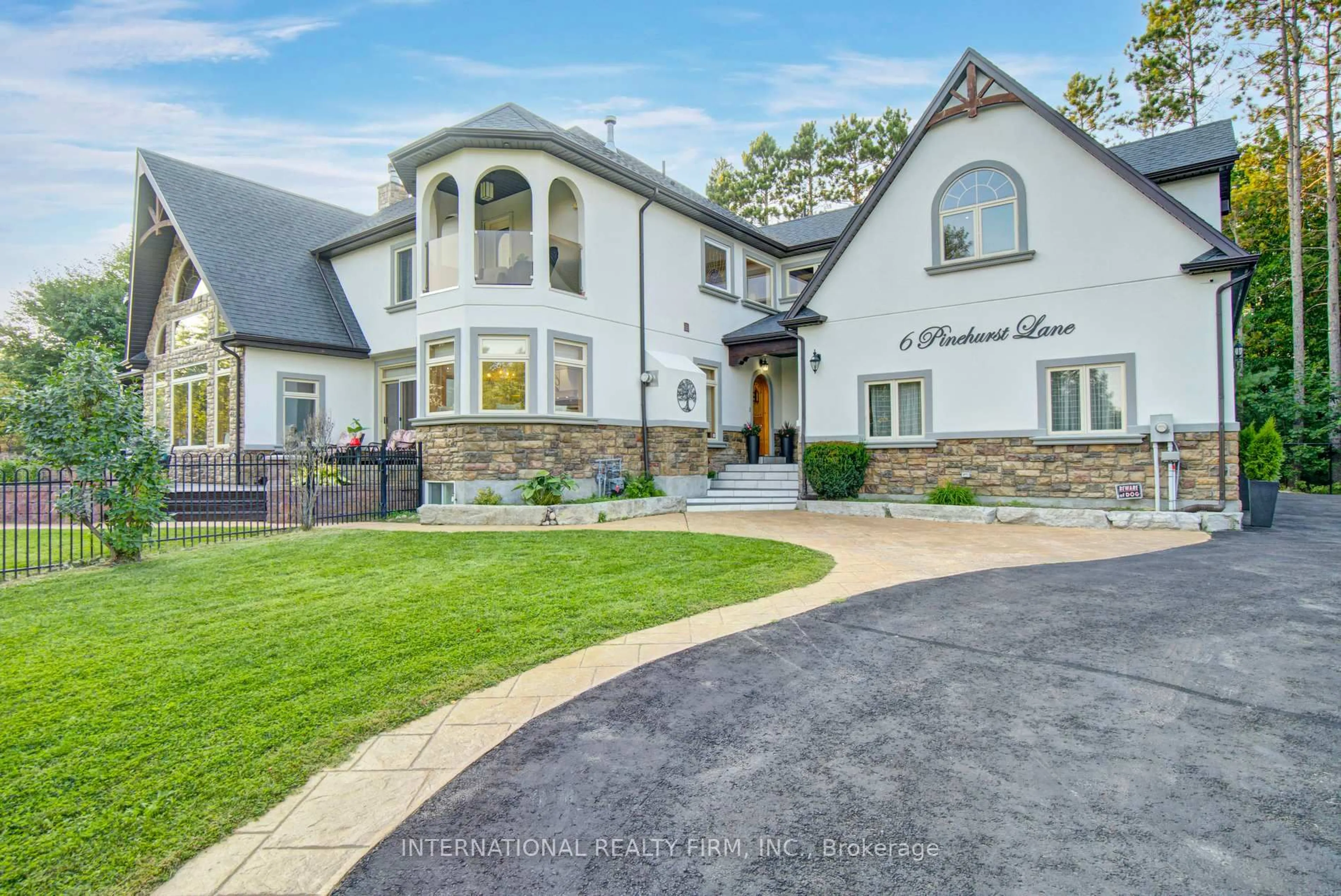 Home with brick exterior material, mountain view for 6 Pinehurst Lane, Springwater Ontario L9X 0C7