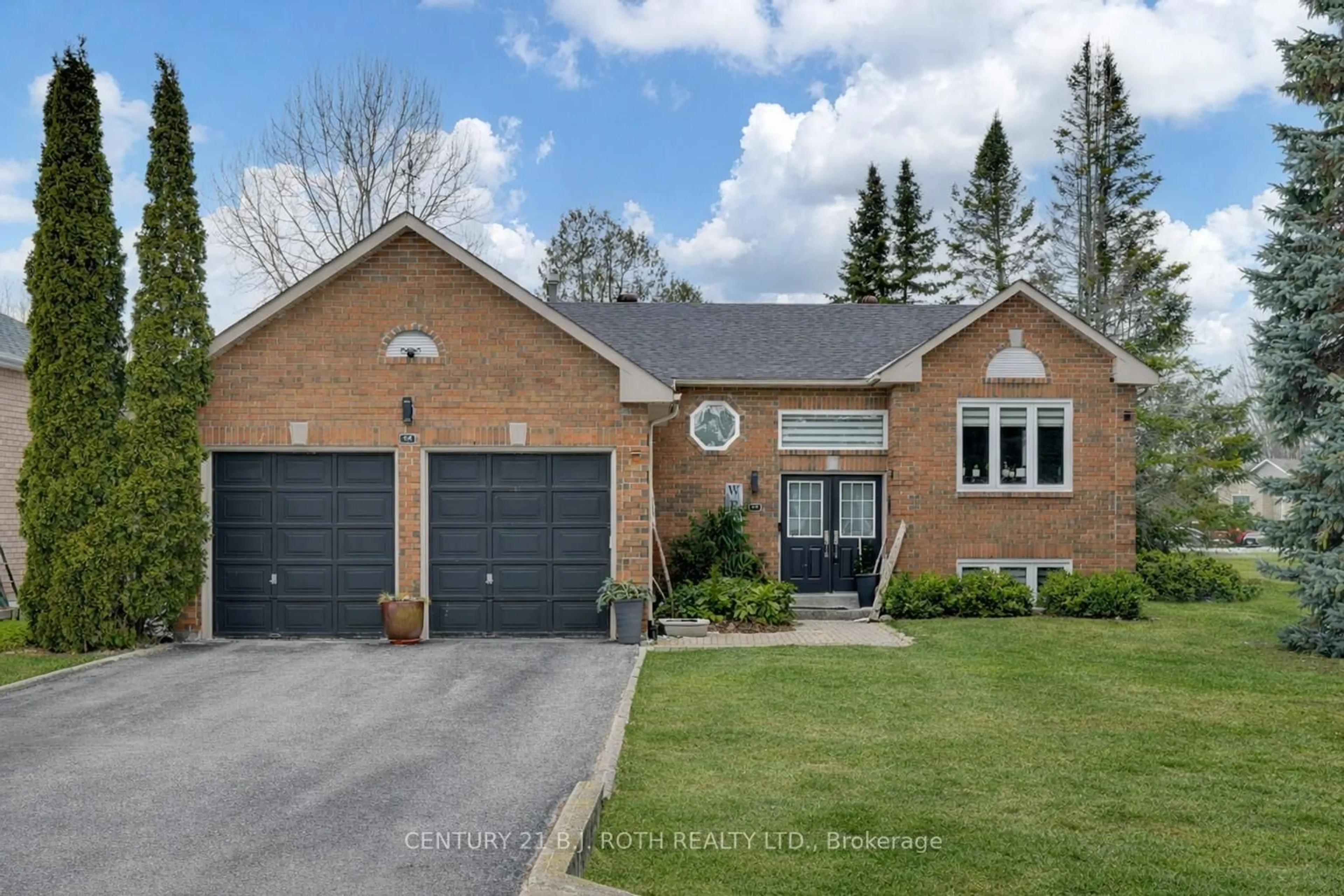 Home with brick exterior material, street for 64 Royal Beech Dr, Wasaga Beach Ontario L9Z 1H3
