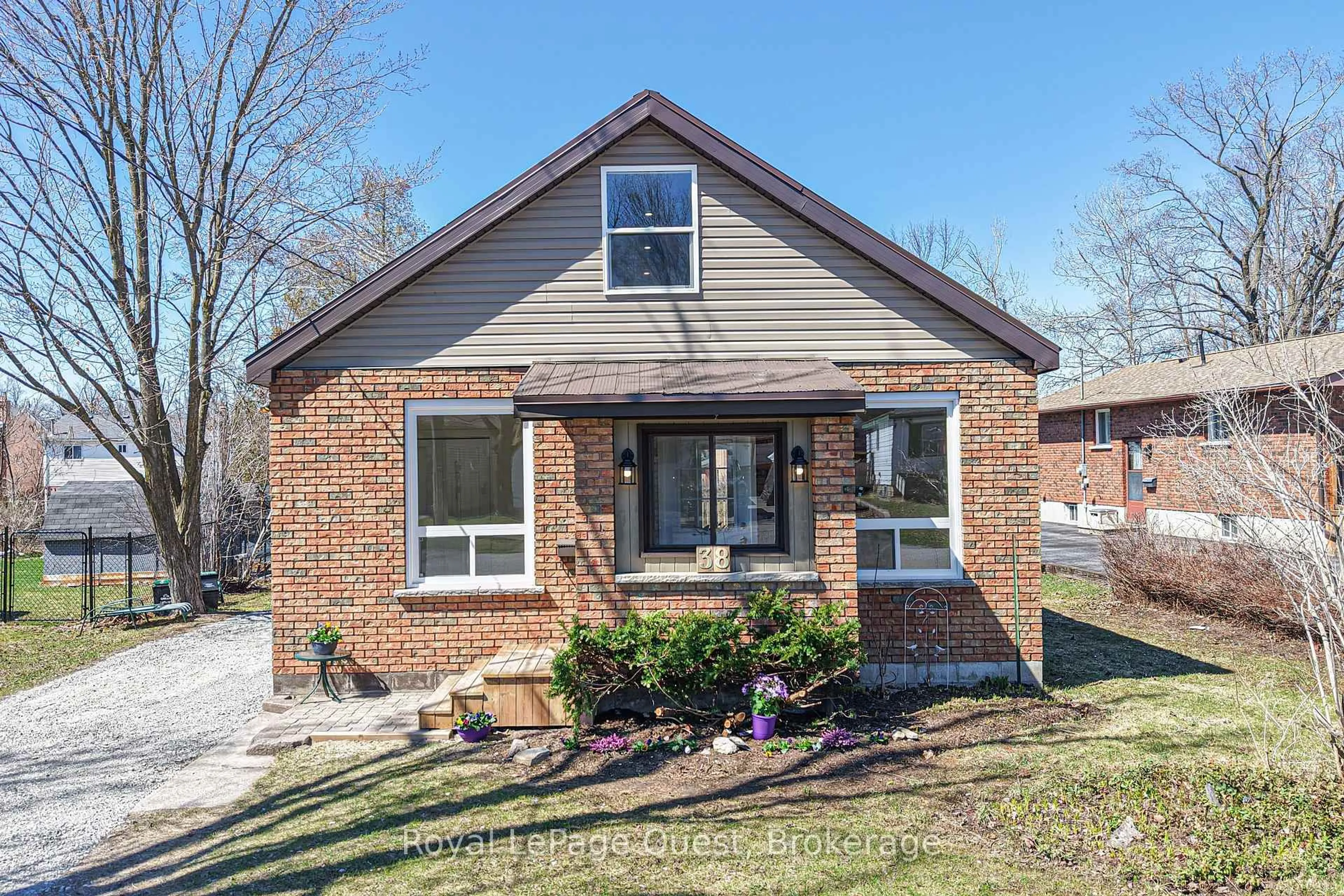 Home with brick exterior material, street for 38 Adair St, Orillia Ontario L3V 2X2