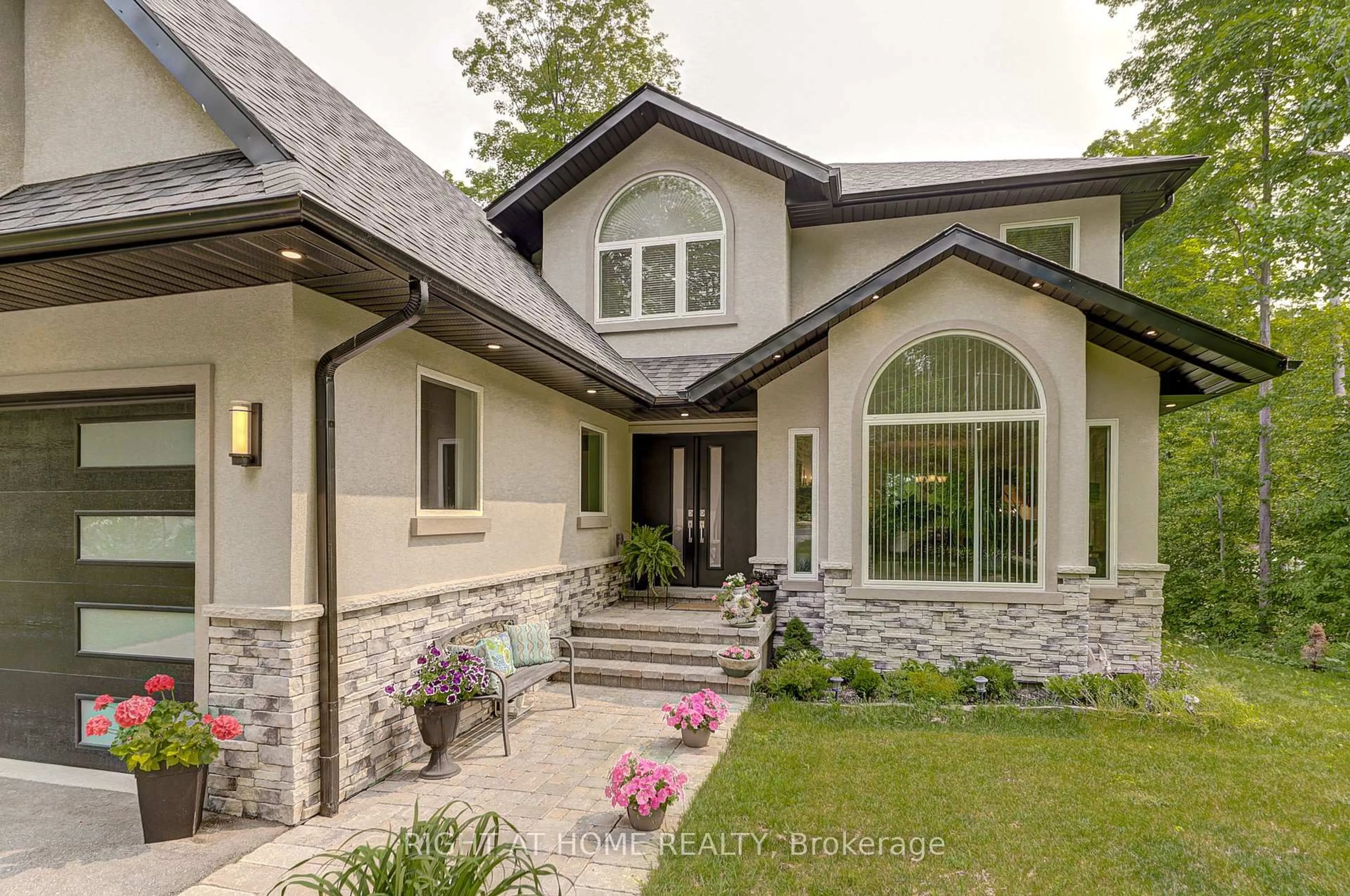 Home with brick exterior material, street for 77 Polish Ave, Penetanguishene Ontario L9M 1W8
