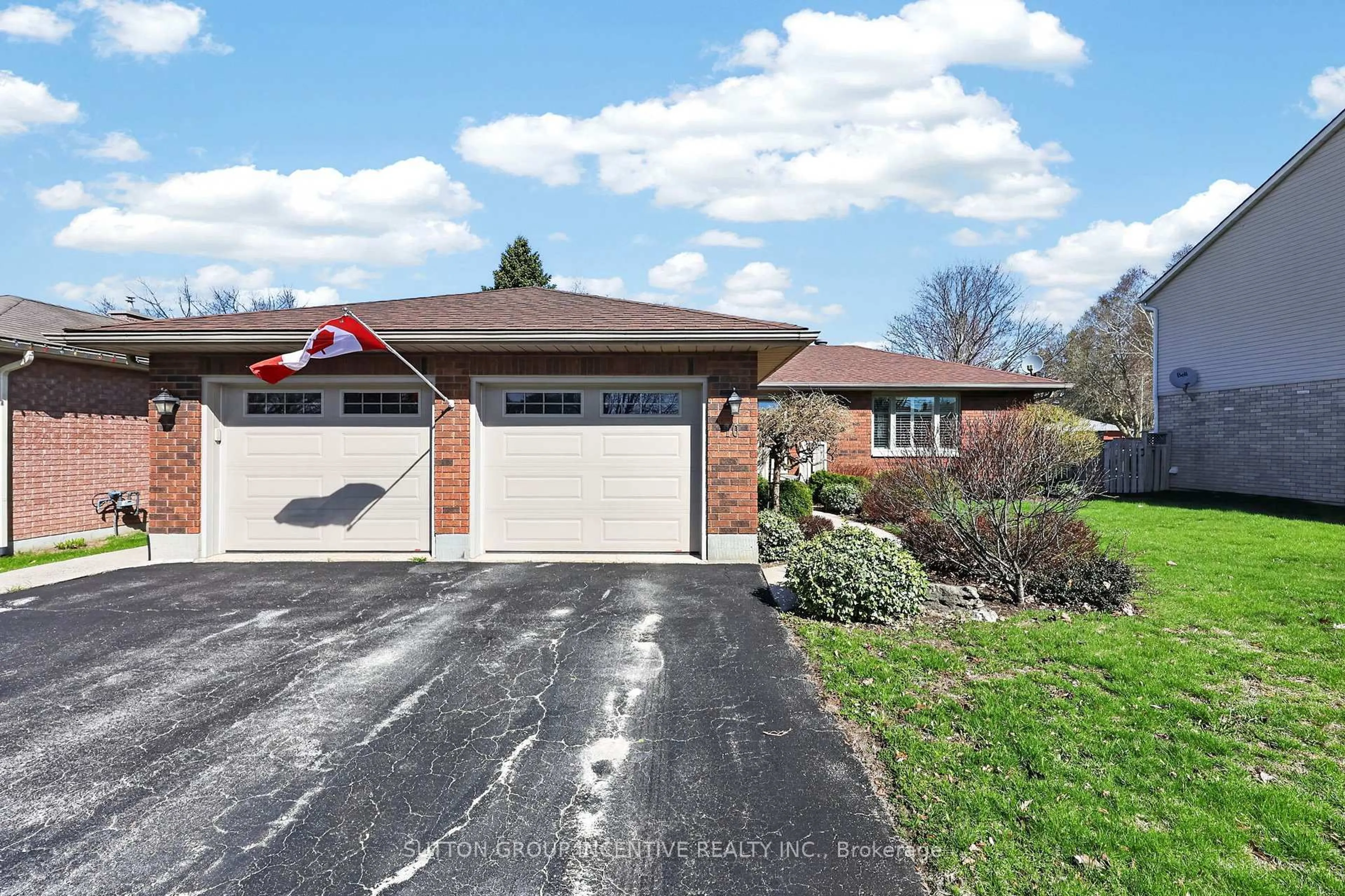 Home with brick exterior material, street for 10 Archer Cres, Springwater Ontario L0L 1P0