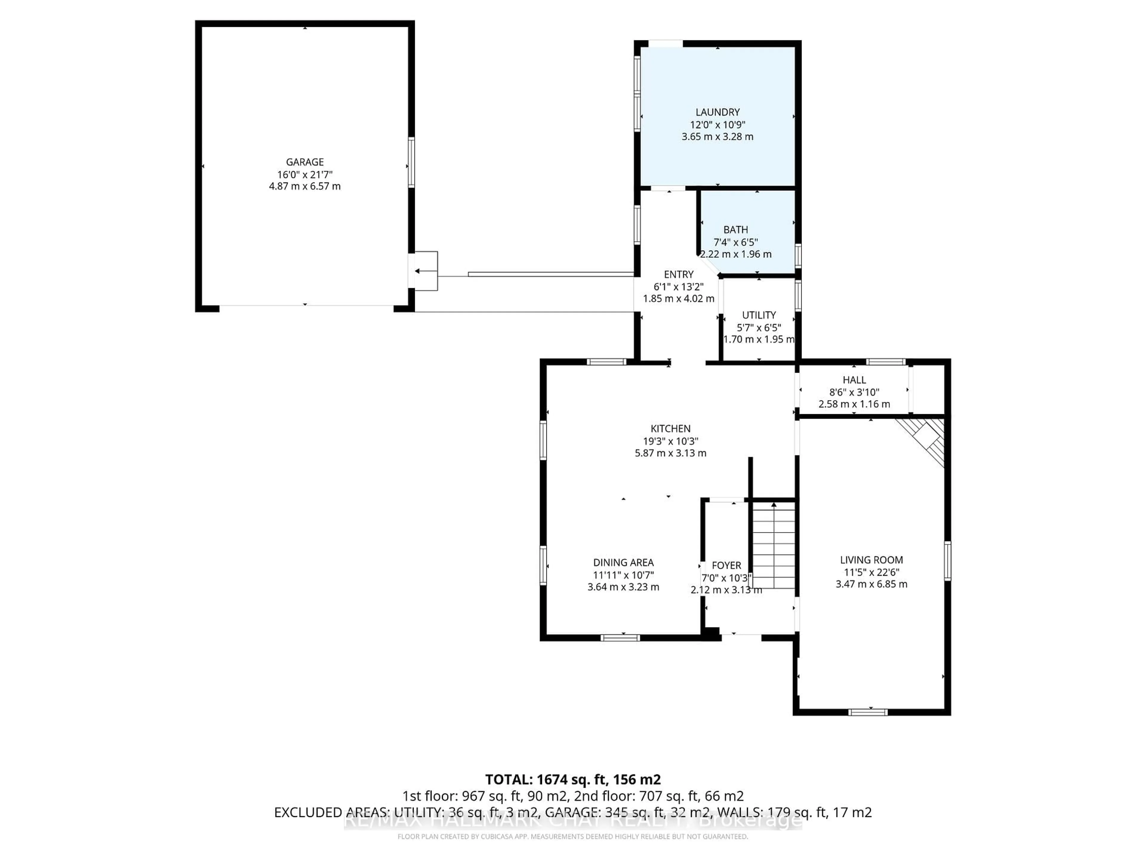 Floor plan for 19 Yonge St, Springwater Ontario L0L 1P0