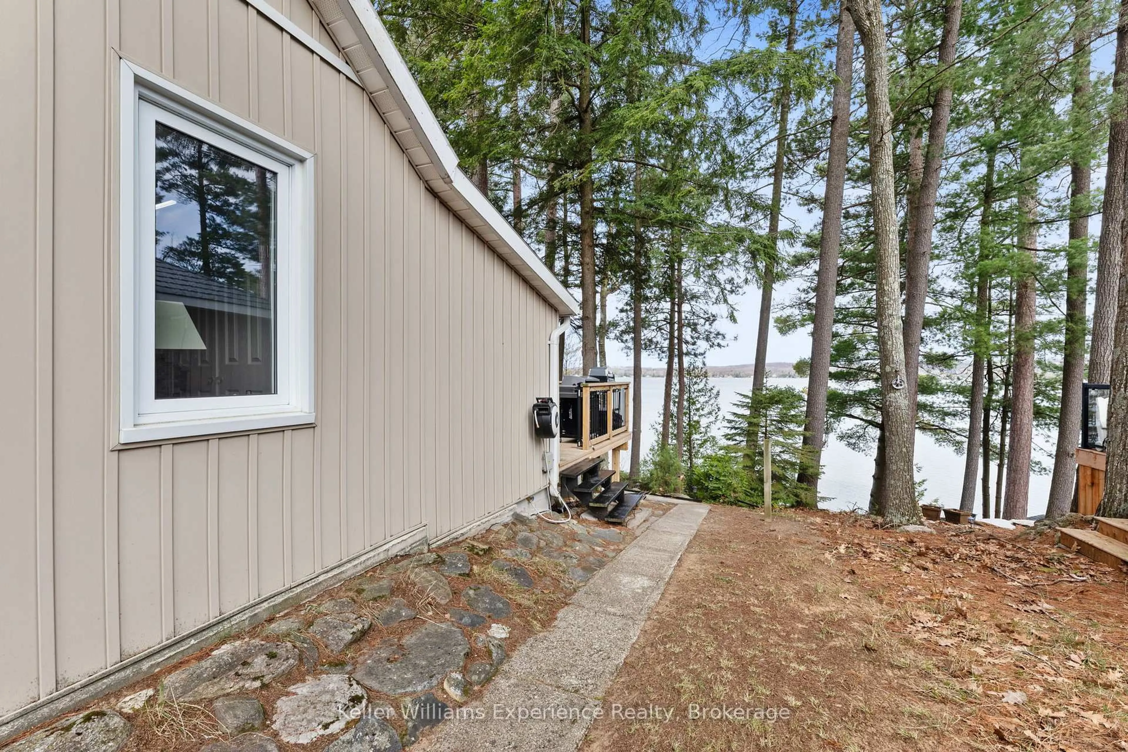 Patio, water/lake/river/ocean view for 2256 South Orr Lake Rd, Springwater Ontario L0L 1P0