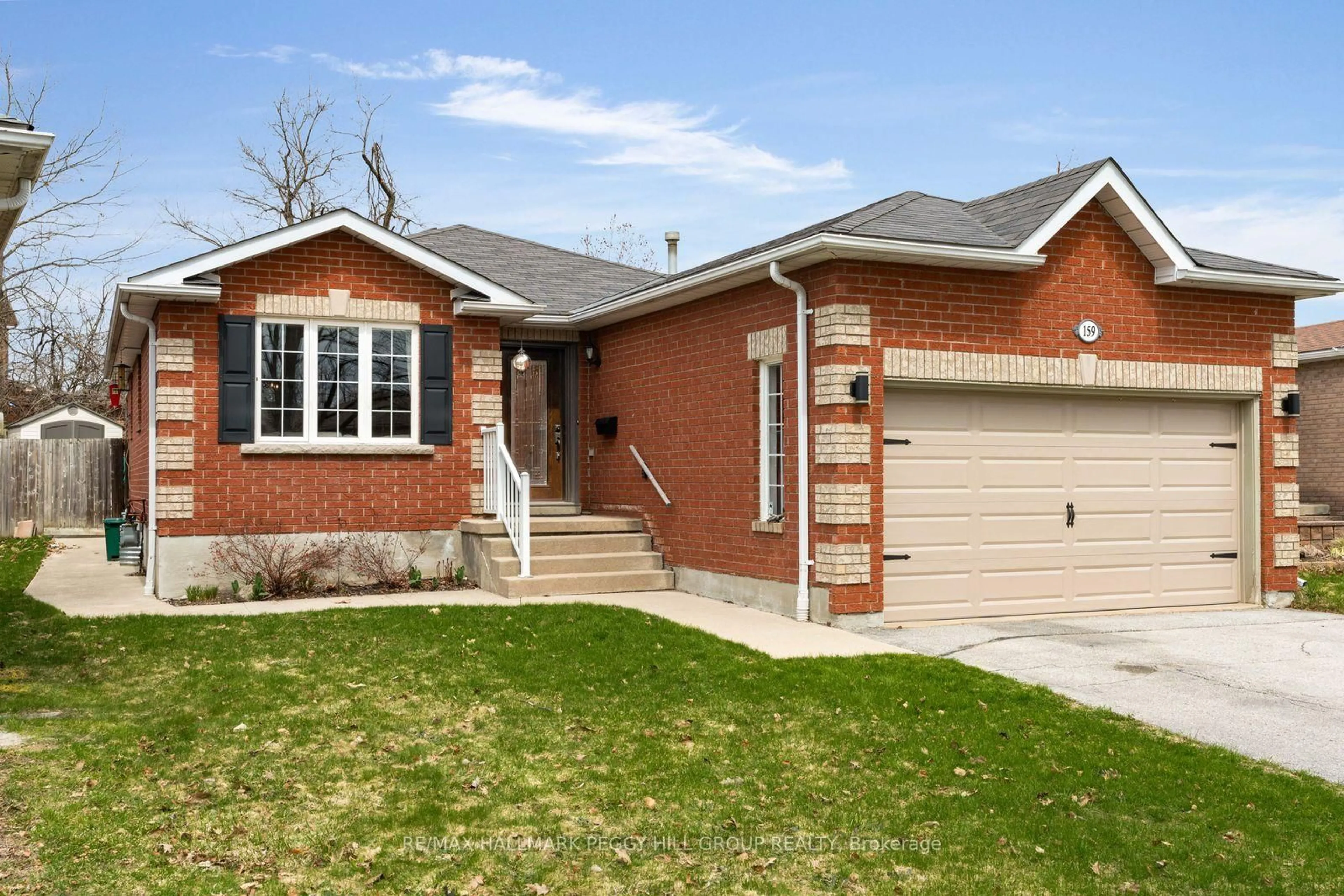 Home with brick exterior material, street for 159 Benson Dr, Barrie Ontario L4N 7Y3