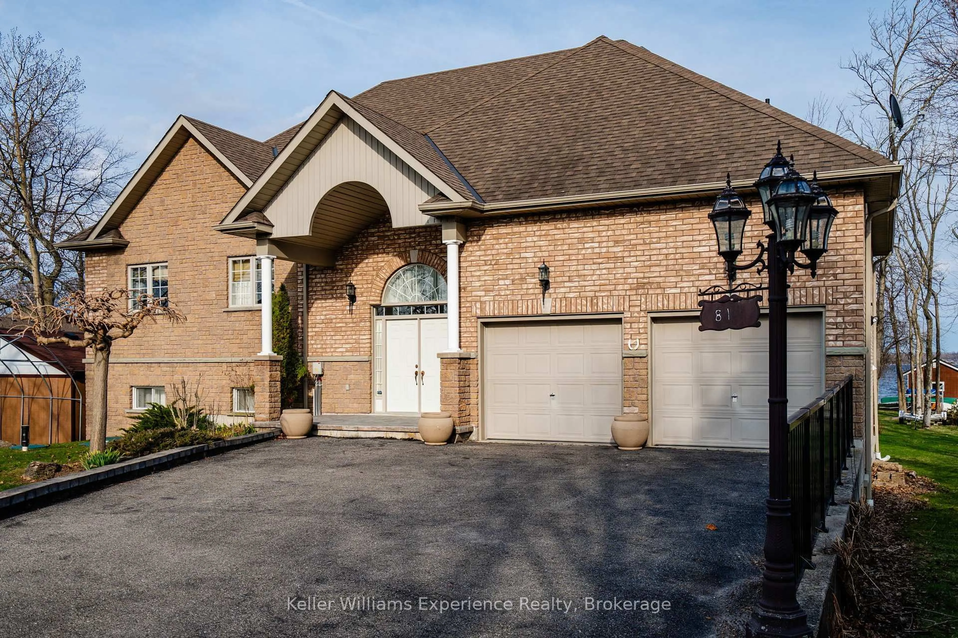 Home with brick exterior material, street for 81 Silver Birch Cres, Tay Ontario L0K 1R0