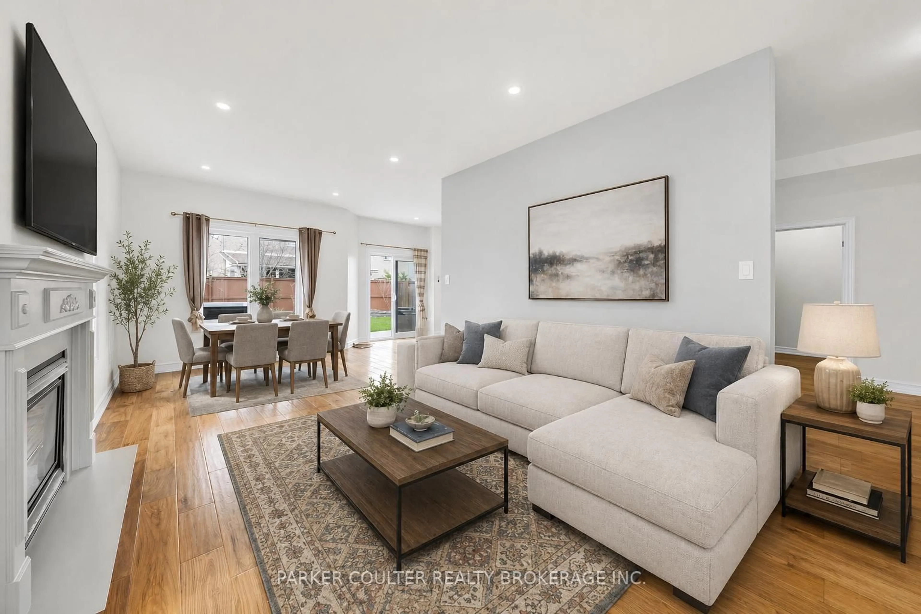 Living room with furniture, unknown for 151 Raymond Cres, Barrie Ontario L4N 0V7