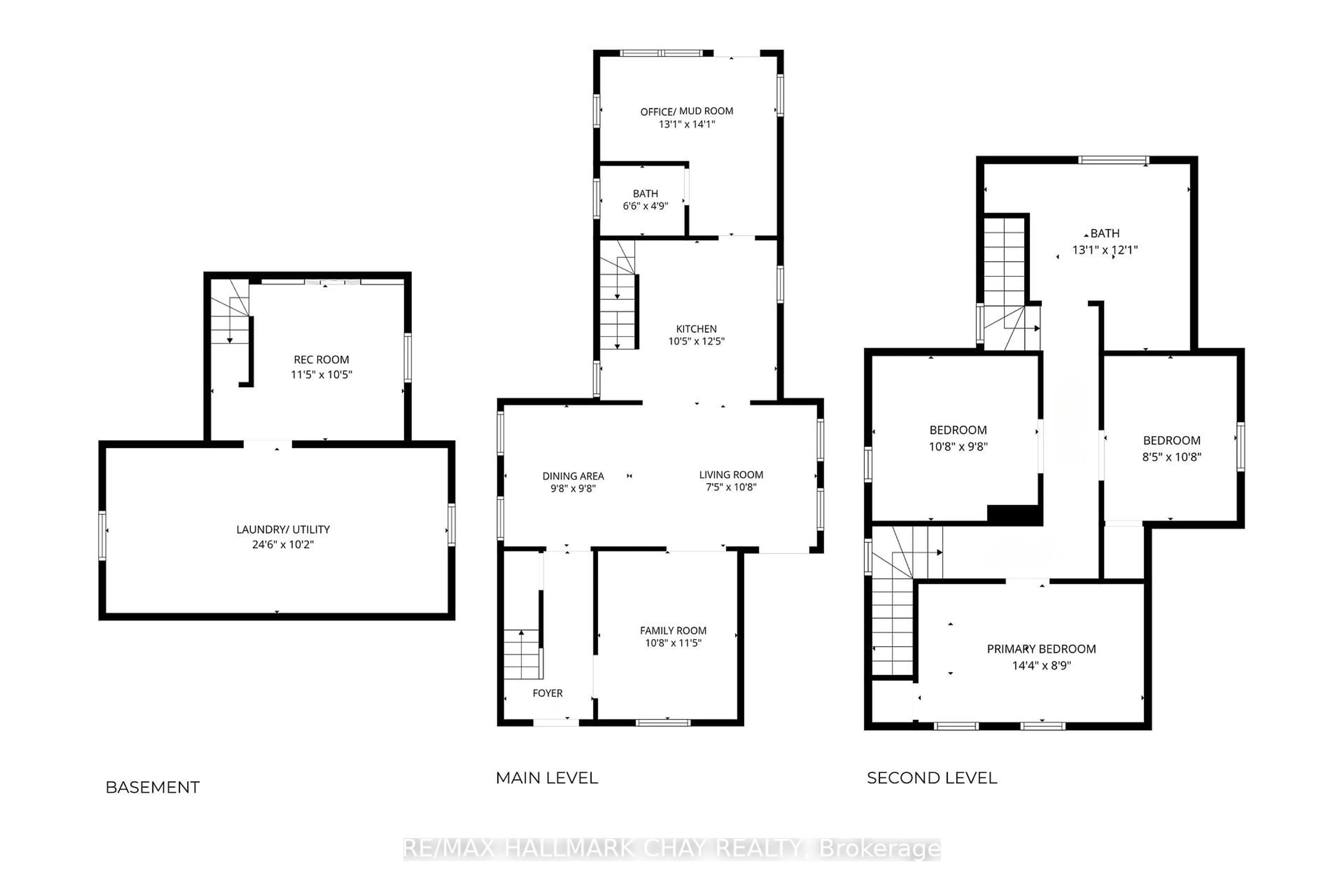Floor plan for 56 William St, Barrie Ontario L4N 3J6