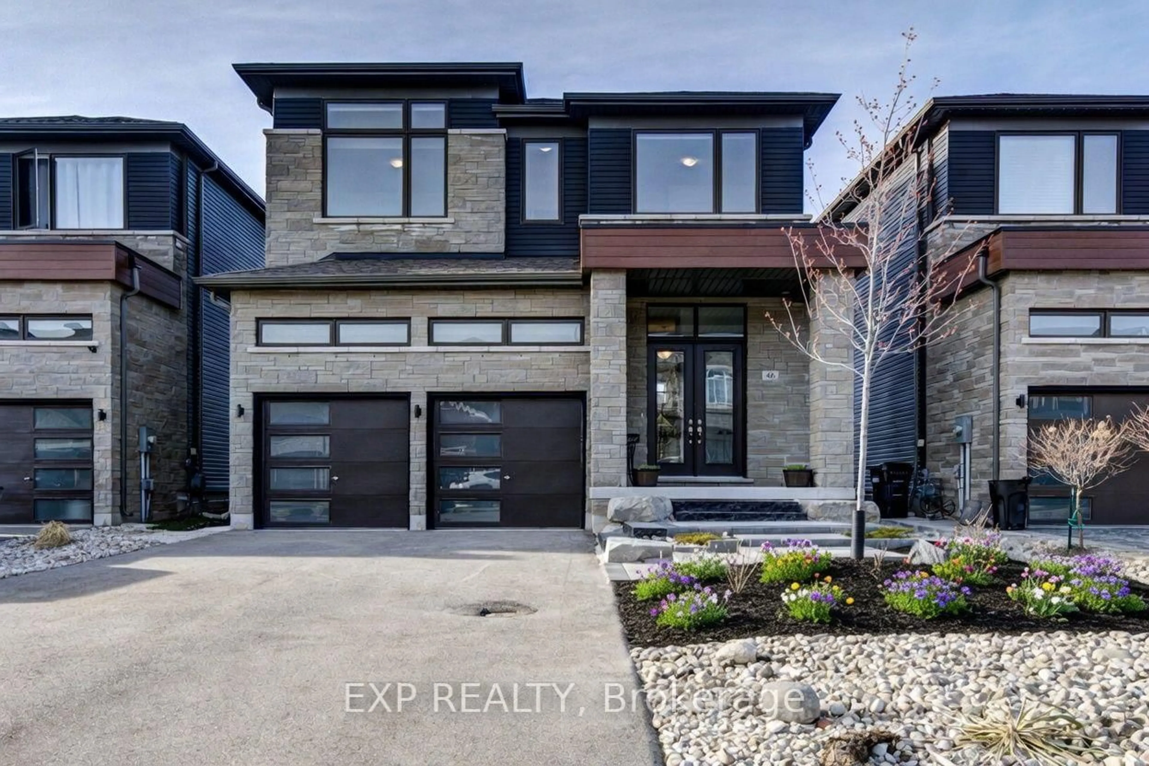 Home with brick exterior material, street for 46 Simona Ave, Wasaga Beach Ontario L9Z 0L3