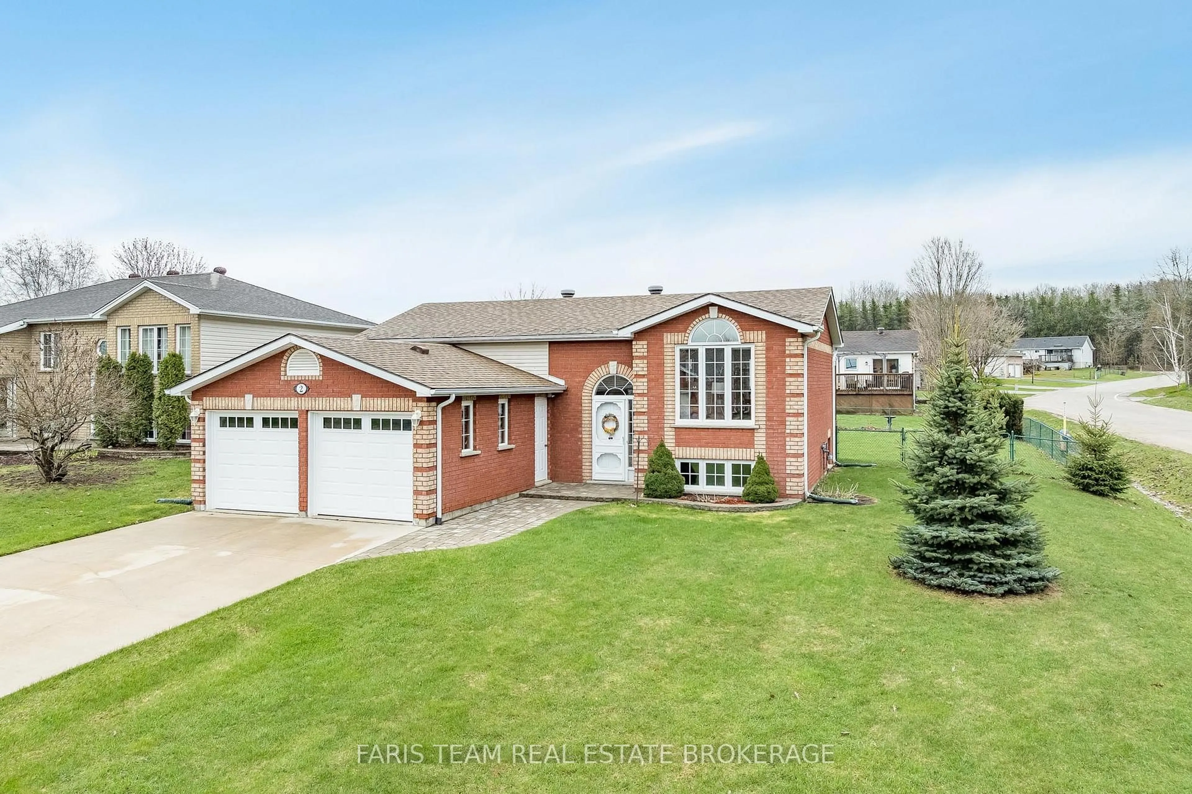 Home with brick exterior material, street for 2 Sheffcote St, Penetanguishene Ontario L9M 1W1
