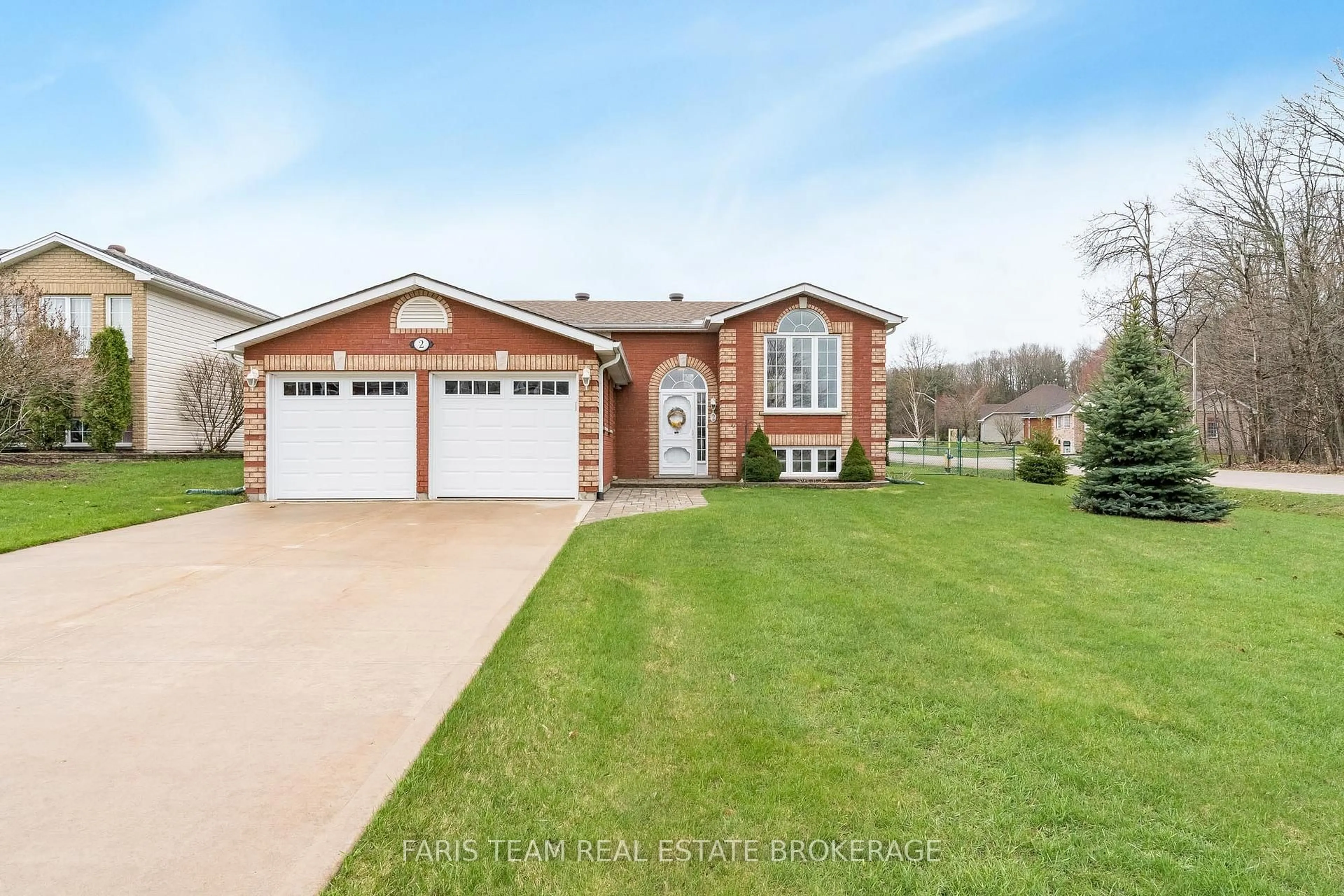 Home with brick exterior material, street for 2 Sheffcote St, Penetanguishene Ontario L9M 1W1