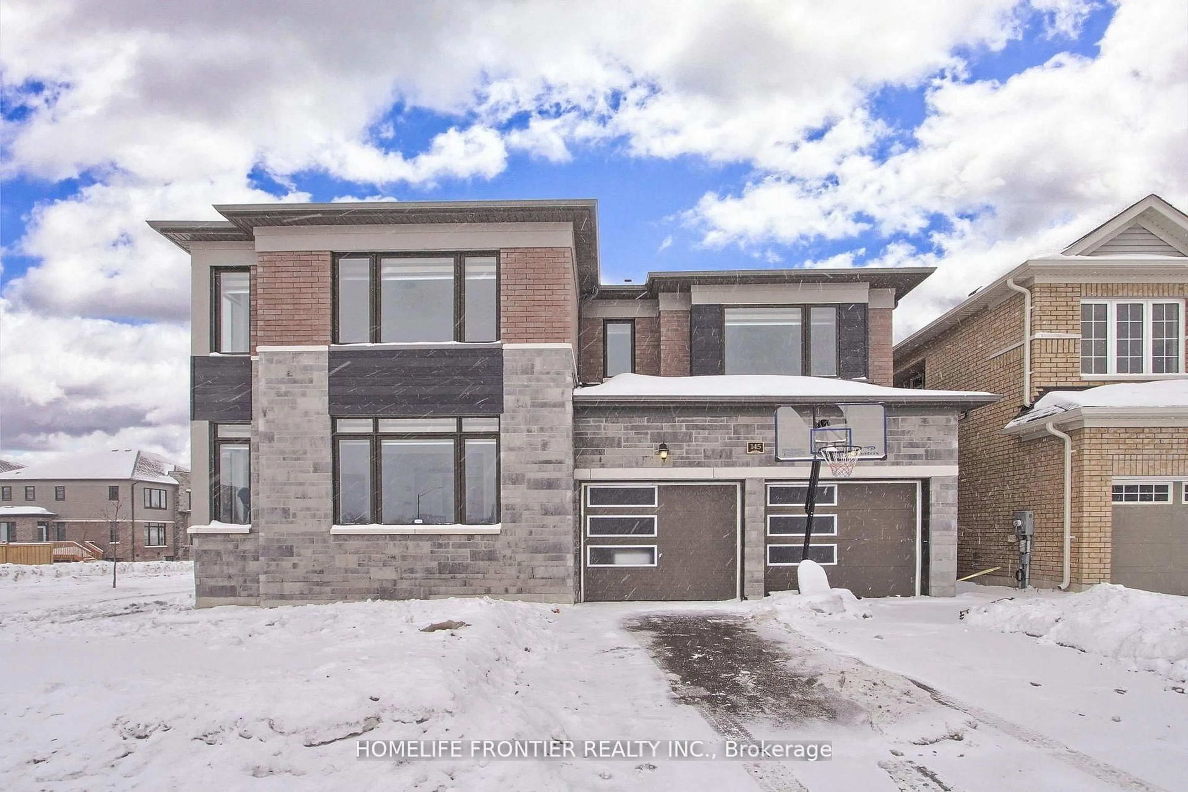 Home with brick exterior material, street for 145 Terry Fox Dr, Barrie Ontario L9J 0L9